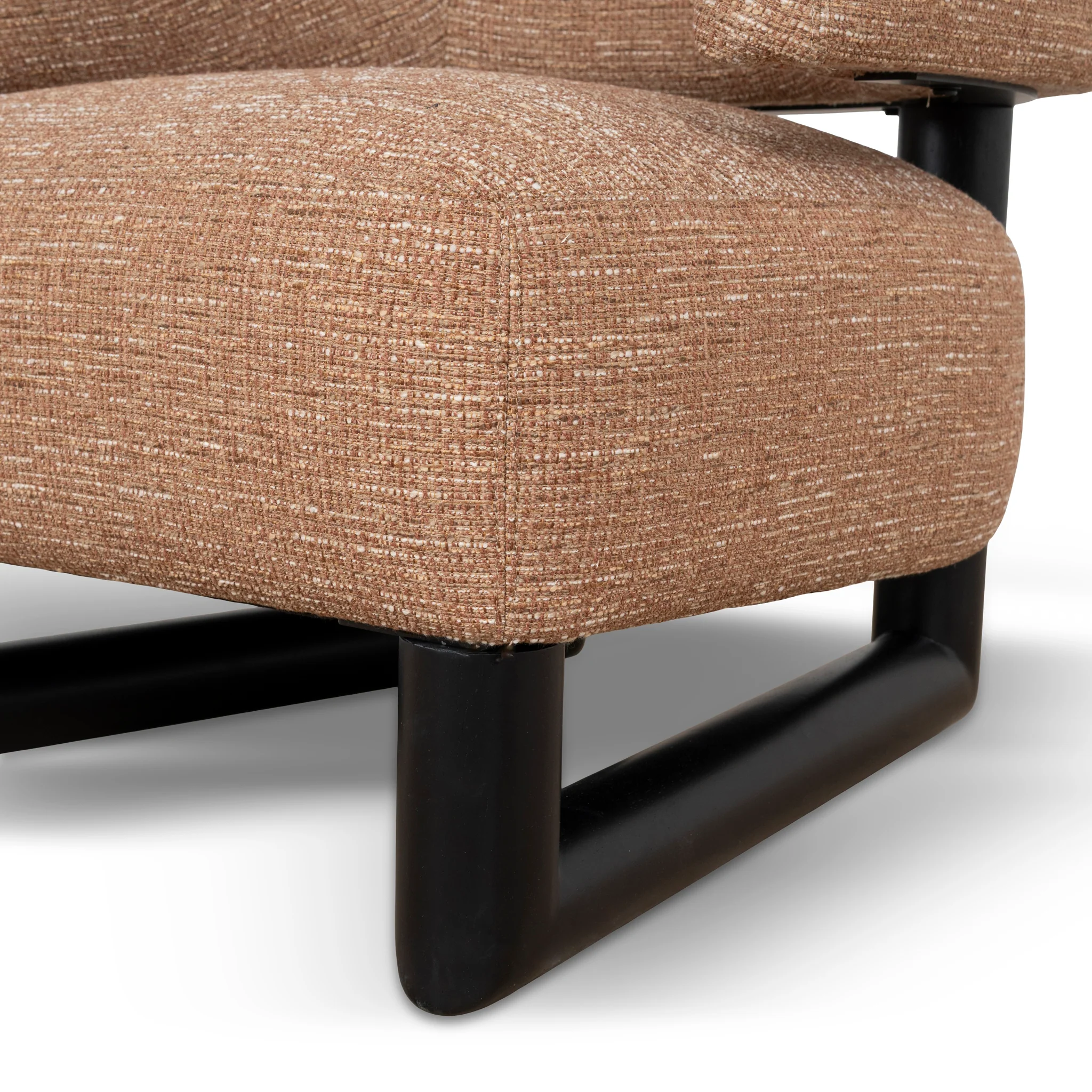 Kayra Armchair - Russet Brown - Image 9