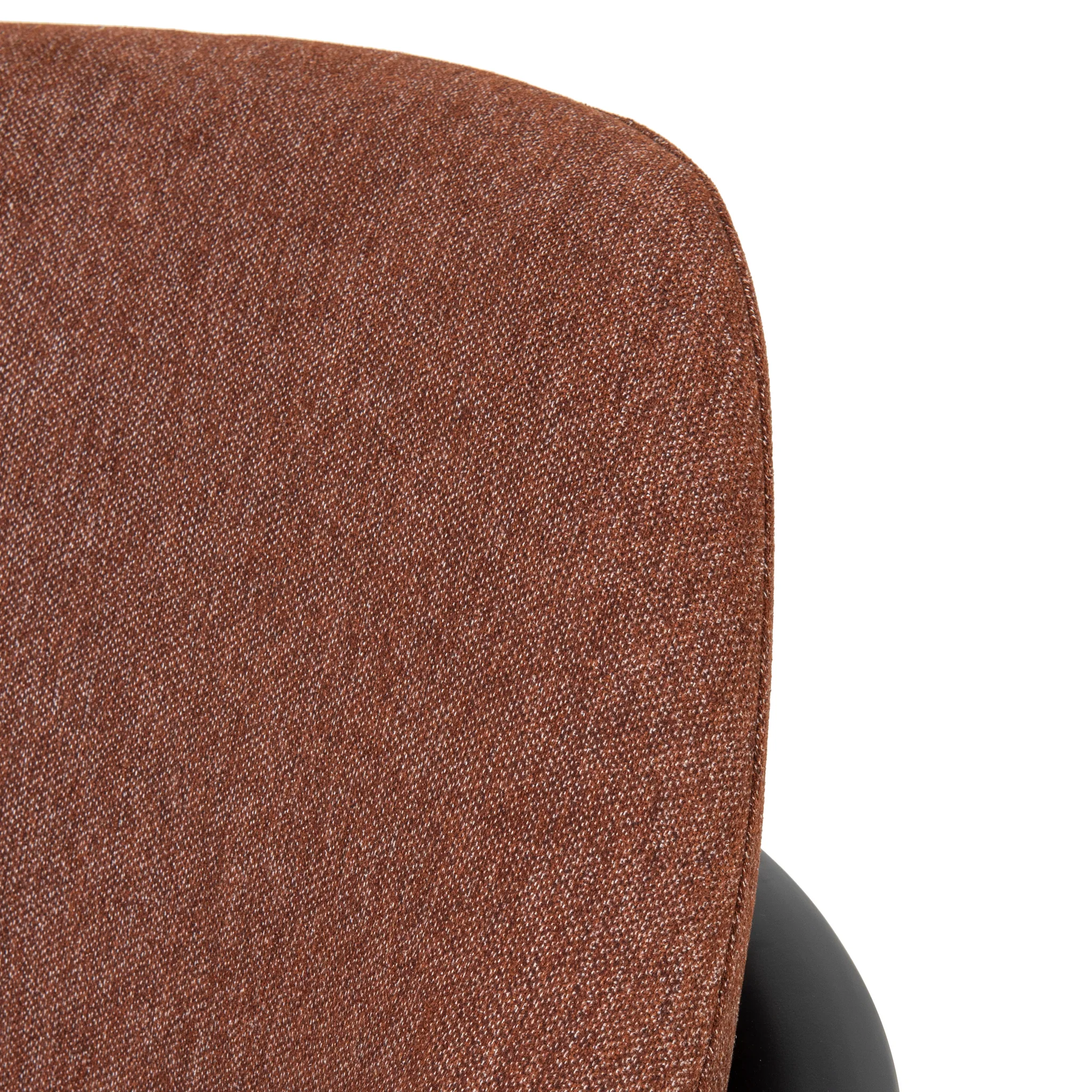 Kiki Fabric Armchair - Gingerbread Brown - Image 10