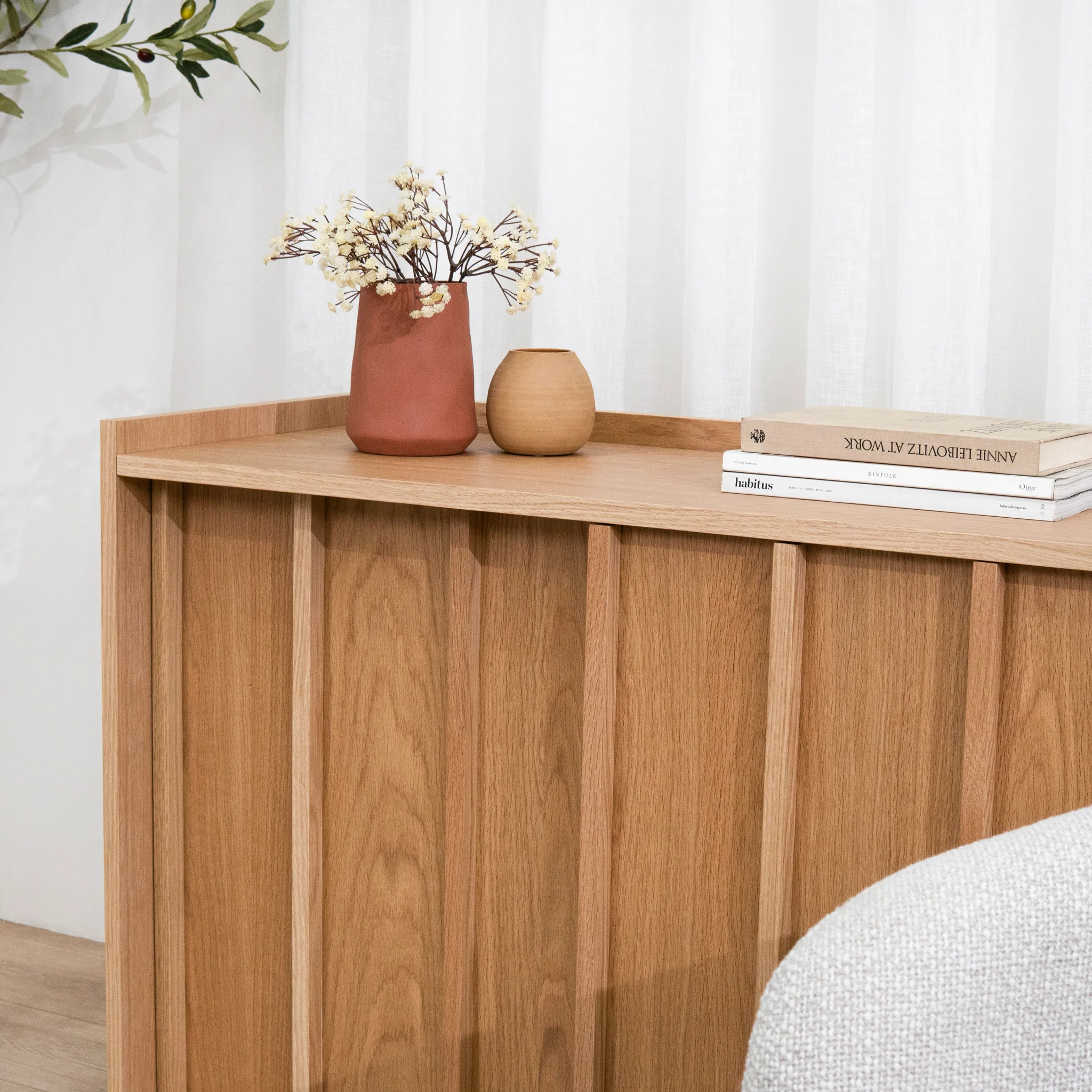Kobus 100cm Sideboard Unit - Natural - Image 3
