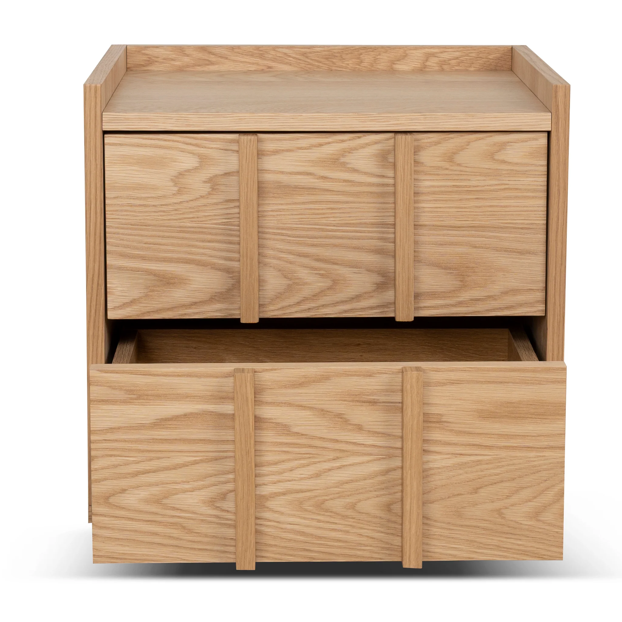 Kobus 50cm Bedside Table - Natural - Image 3
