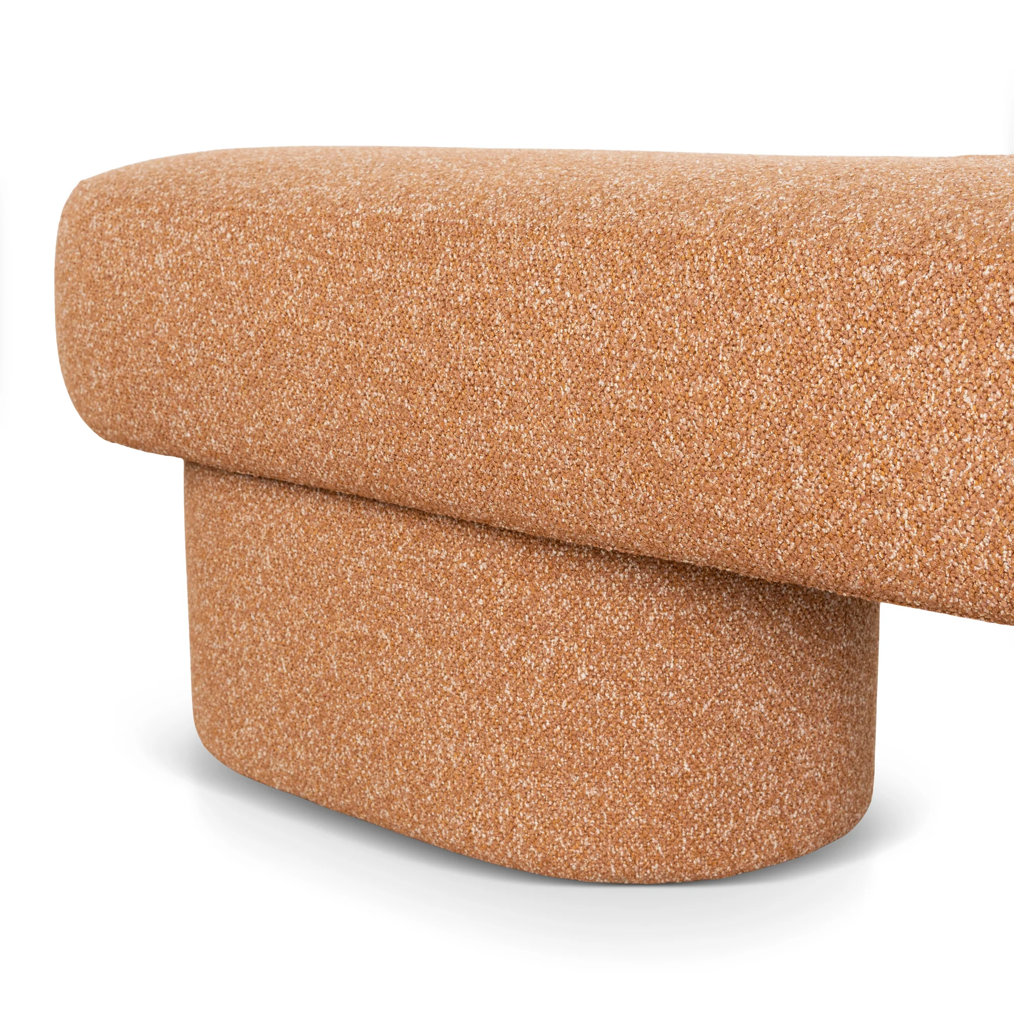 Kopitar 1.5m Long Ottoman Bench - Copper Brown - Image 6