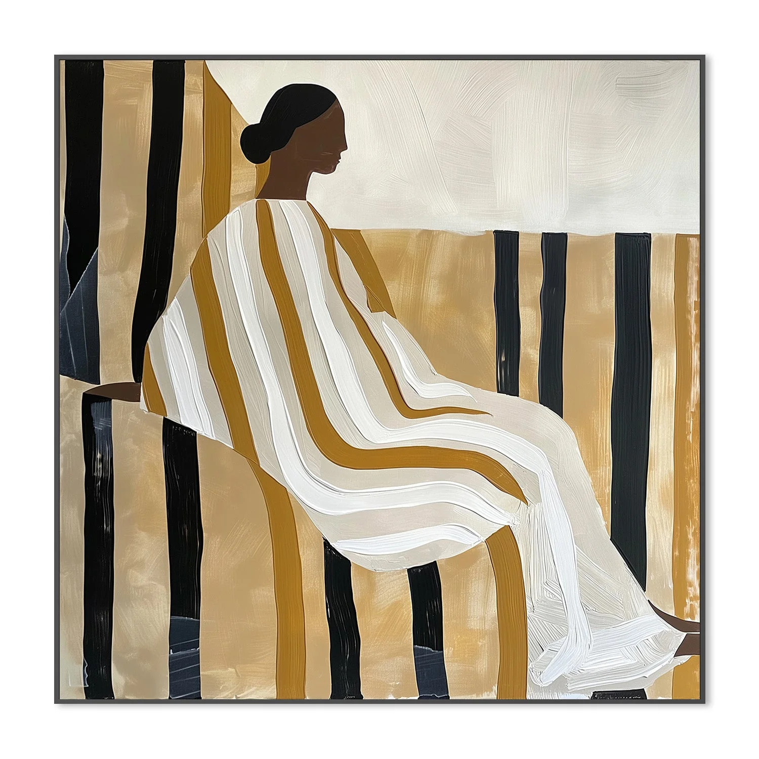 Lady In Stripes, By Plus X Studio - Image 5