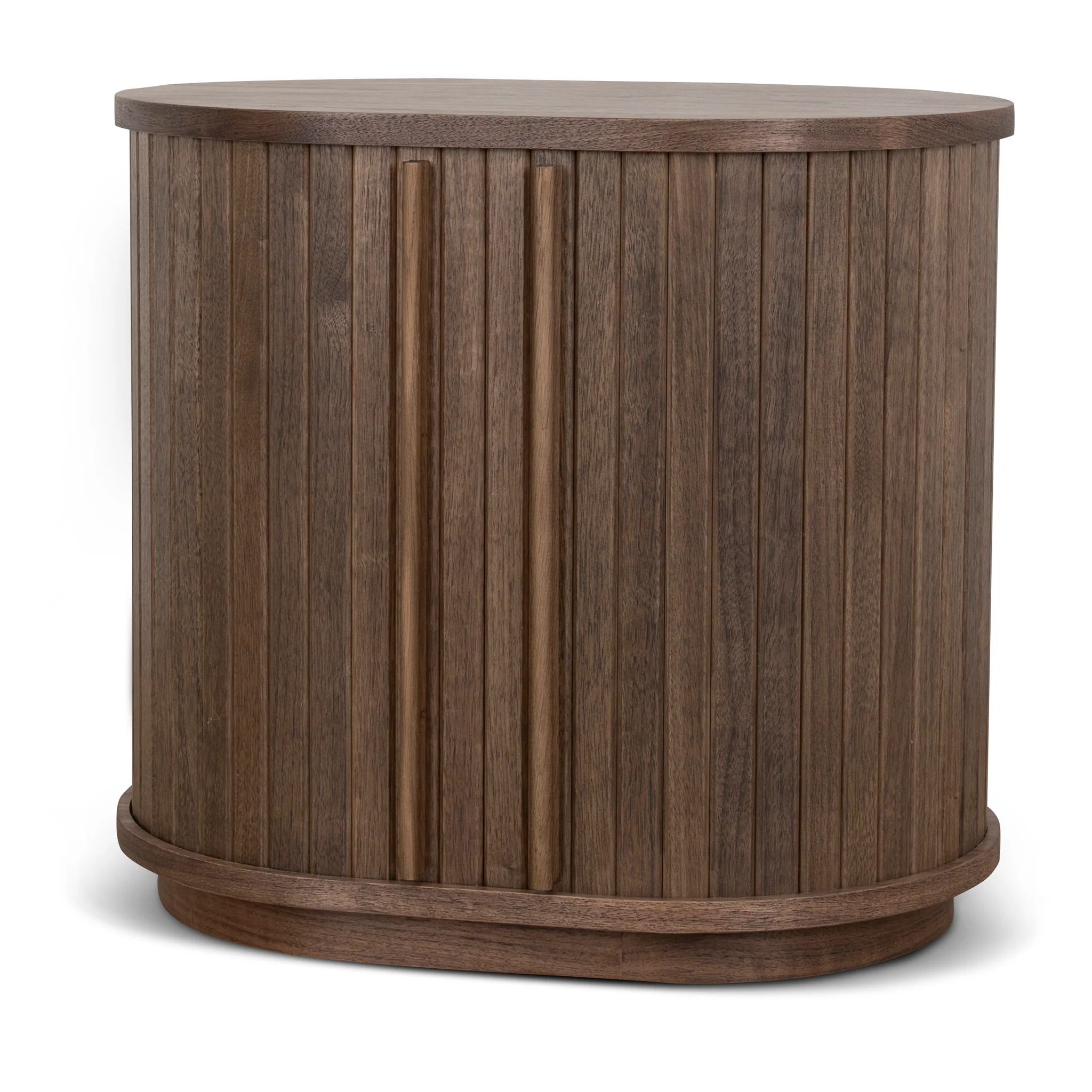 Linea 55cm Side Table - Walnut