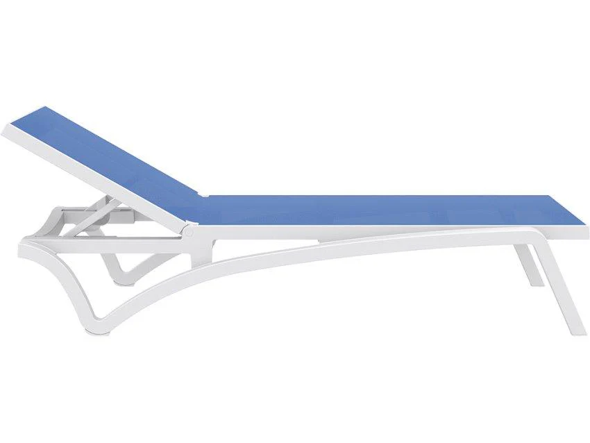 Pantha Outdoor Sun Lounger - Blue - Image 3