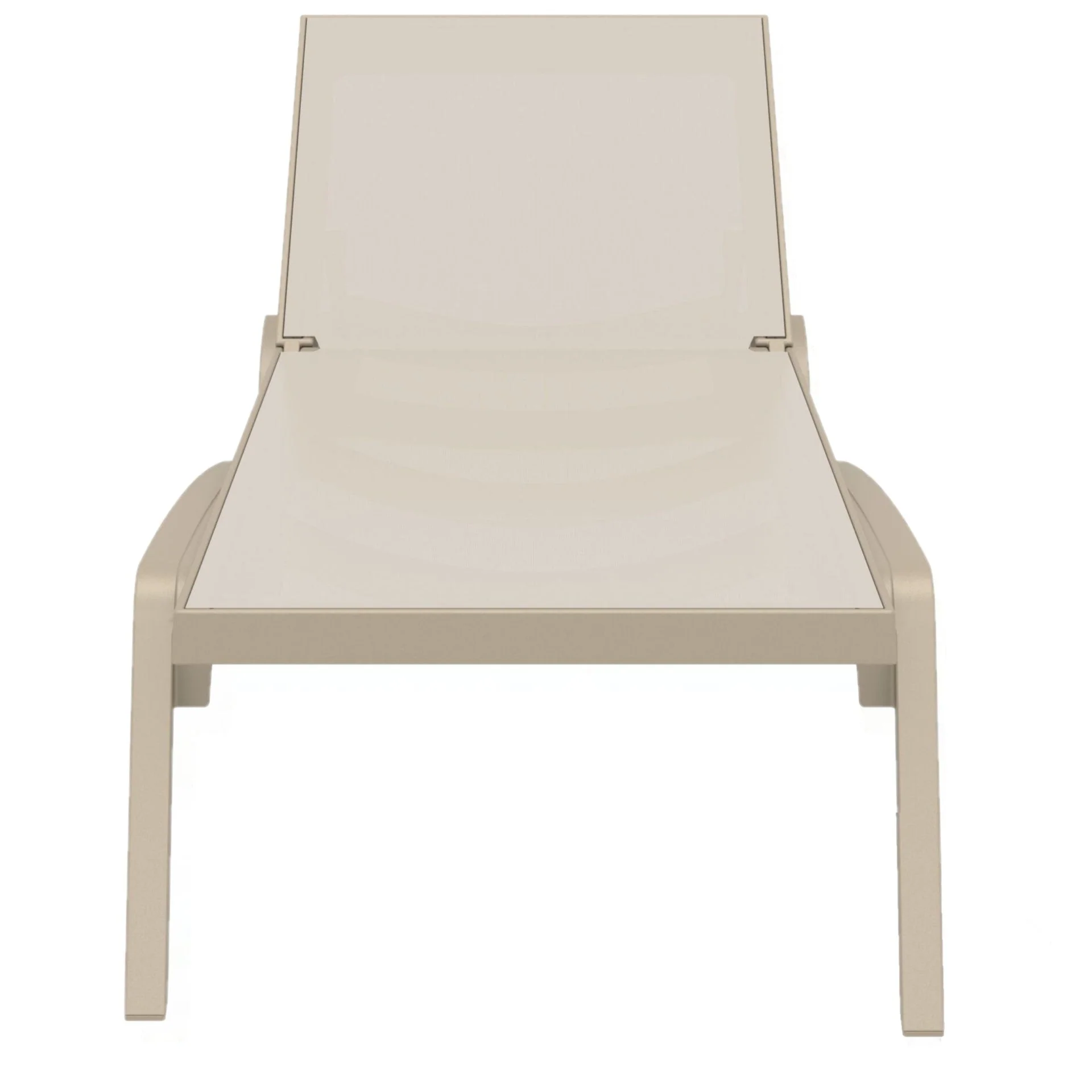 Pantha Outdoor Sun Lounger - Taupe - Image 4