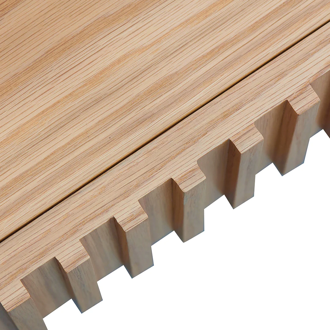 Maggie 1.3m Coffee Table - Natural Oak - Image 9