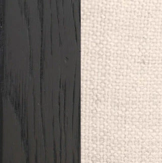 Malene Black Armchair - Linen - Image 15