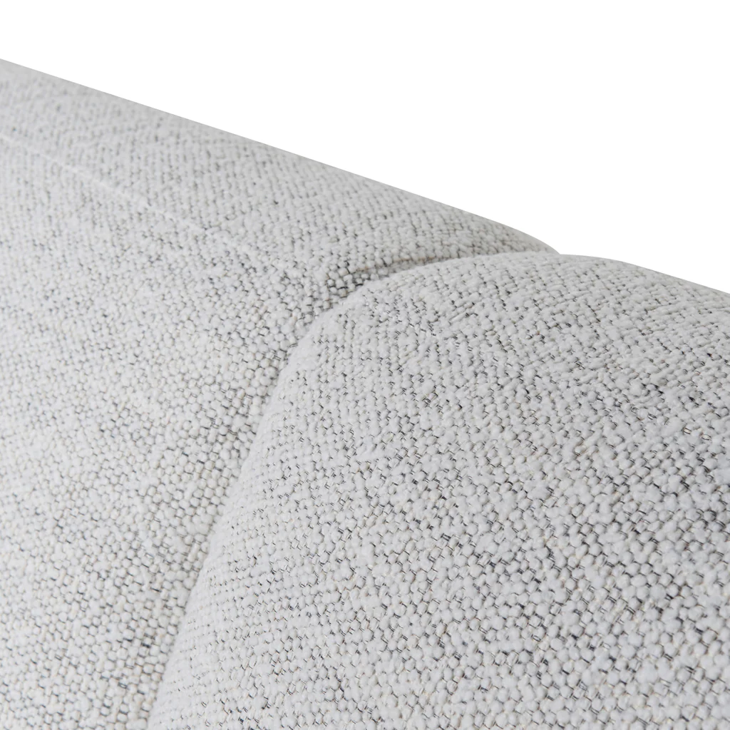 Manuela 4 Seater Fabric Sofa - Fog Grey - Image 10