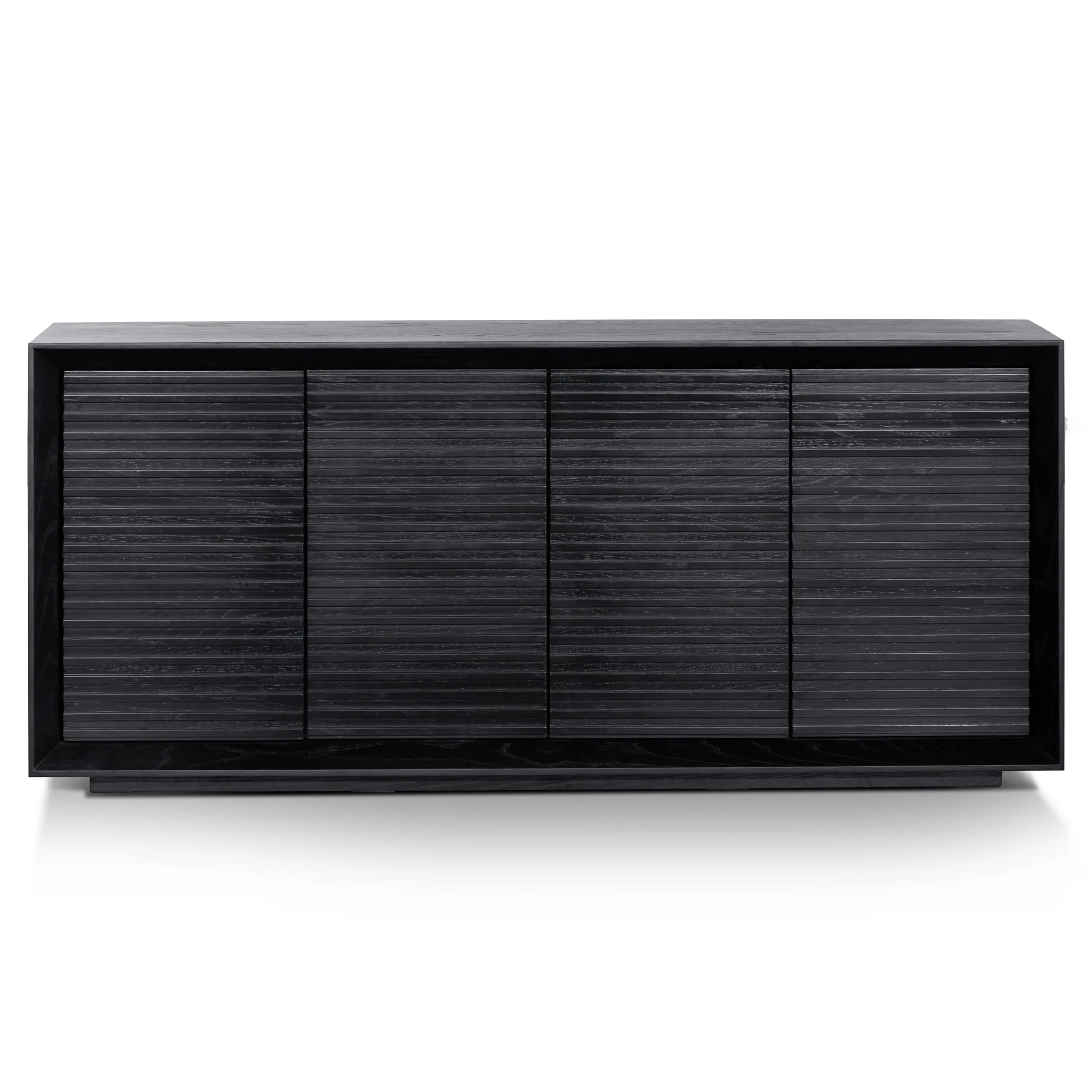 Maribel 1.8m Wooden Sideboard - Black Oak - Last One - Image 3