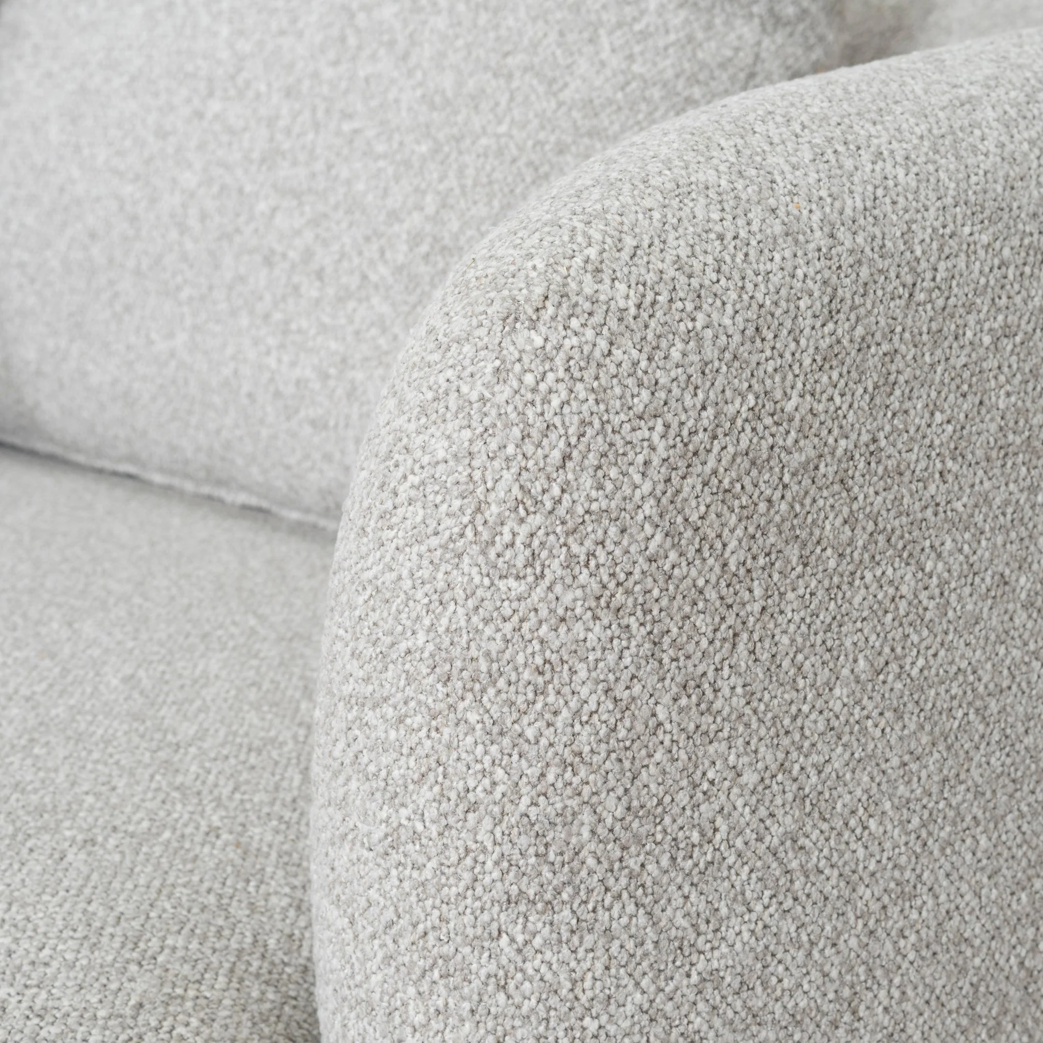 Marius 3 Seater Left Chaise Sofa - Clay Grey - Image 52