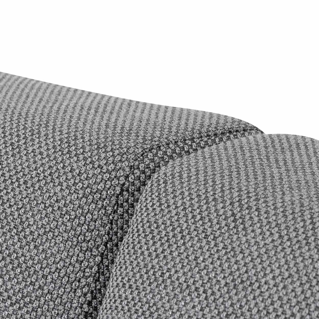 Marlin 3 Seater Left Chaise Fabric Sofa - Noble Grey - Image 7