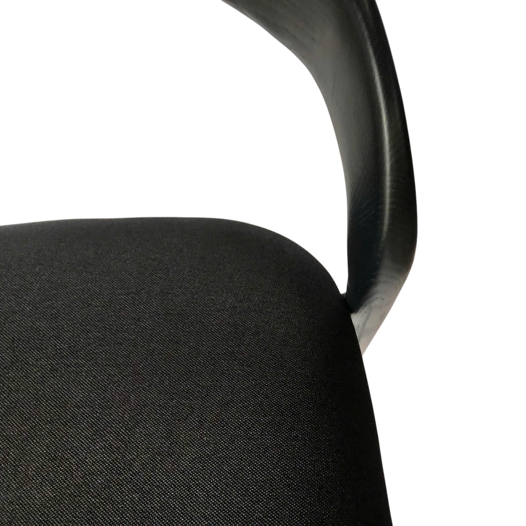 Marlow 65cm Bar Stool - Full Black - Image 9