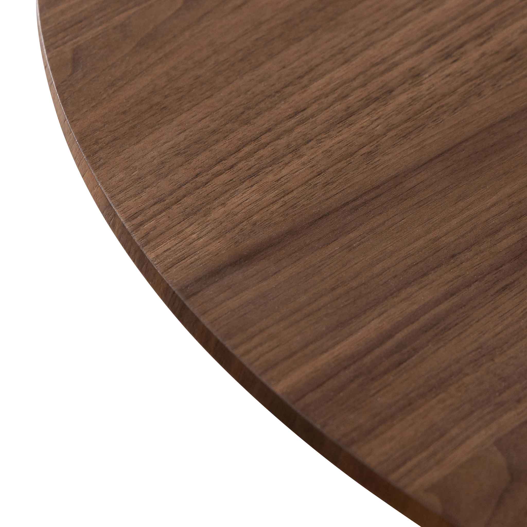 Marty 2.2m Wooden Dining Table - Walnut - Image 9