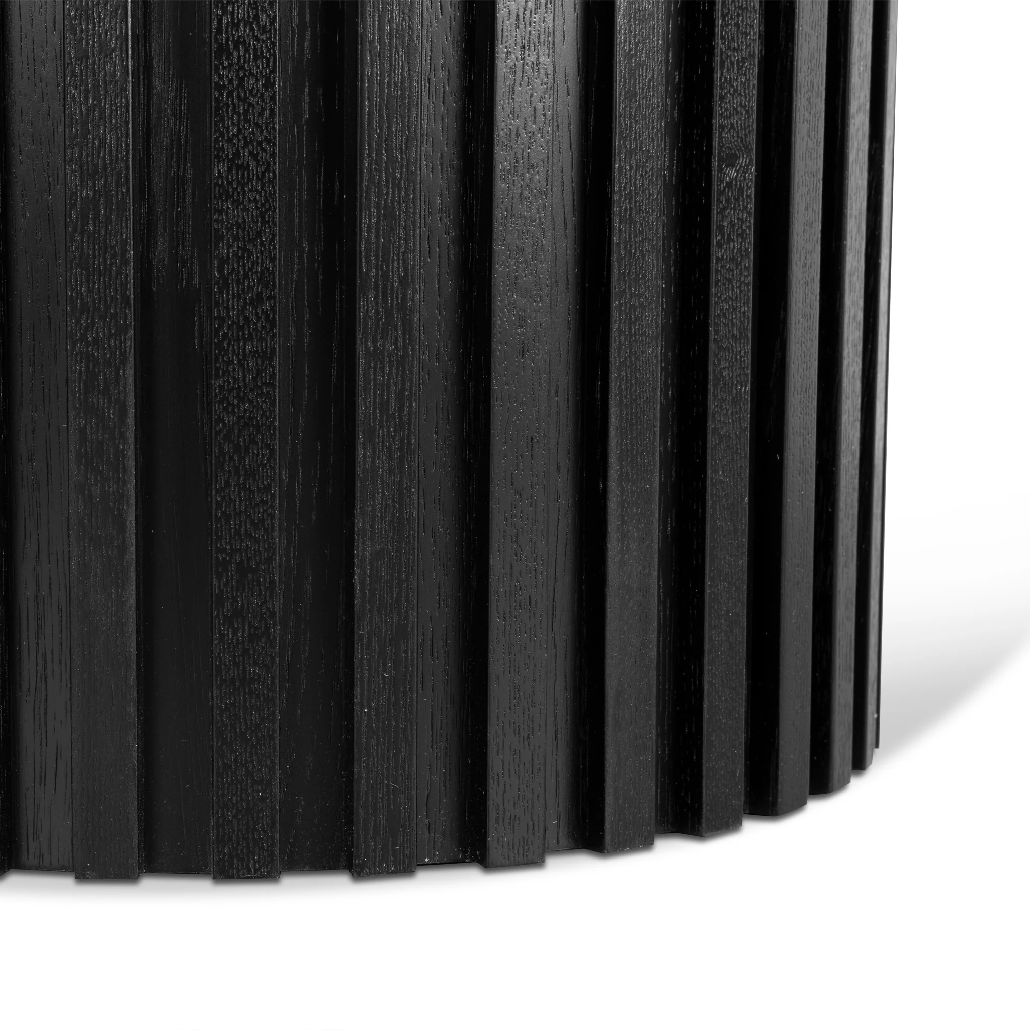 Marty 2.5m Wooden Dining Table - Black - Image 6
