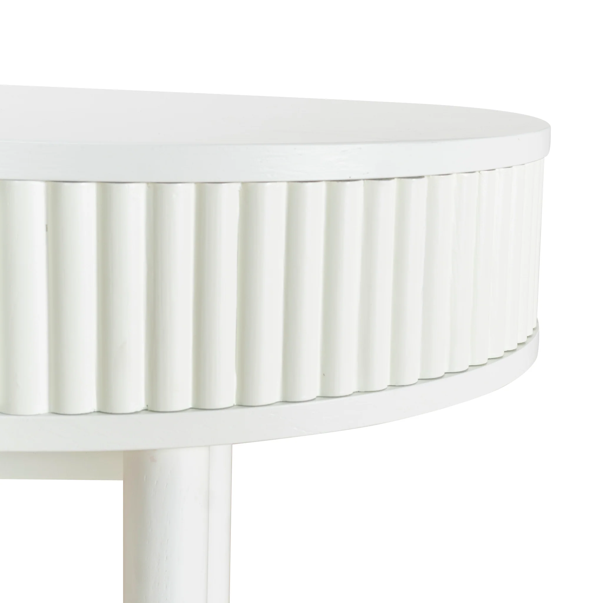 Melita 1.2m Home Office Desk - Warm White - Image 7