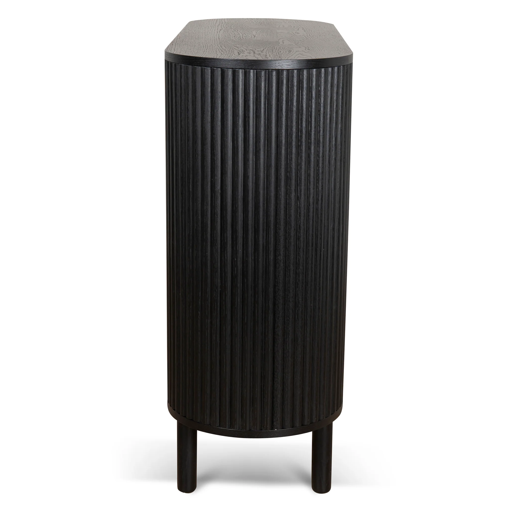 Melita 1.2m Sideboard Unit - Full Black - Image 6