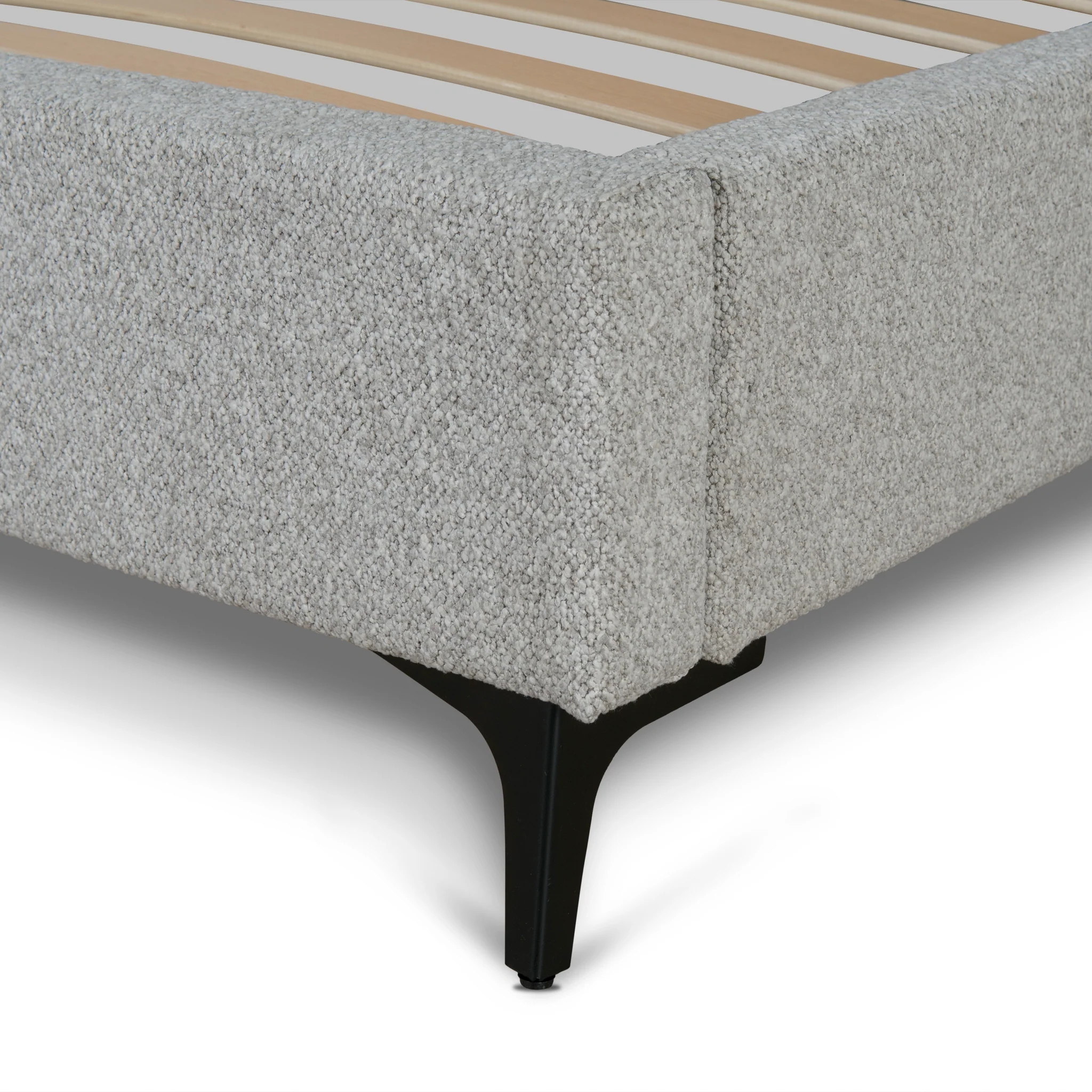 Meredith Queen Bed Frame - Clay Grey - Image 14