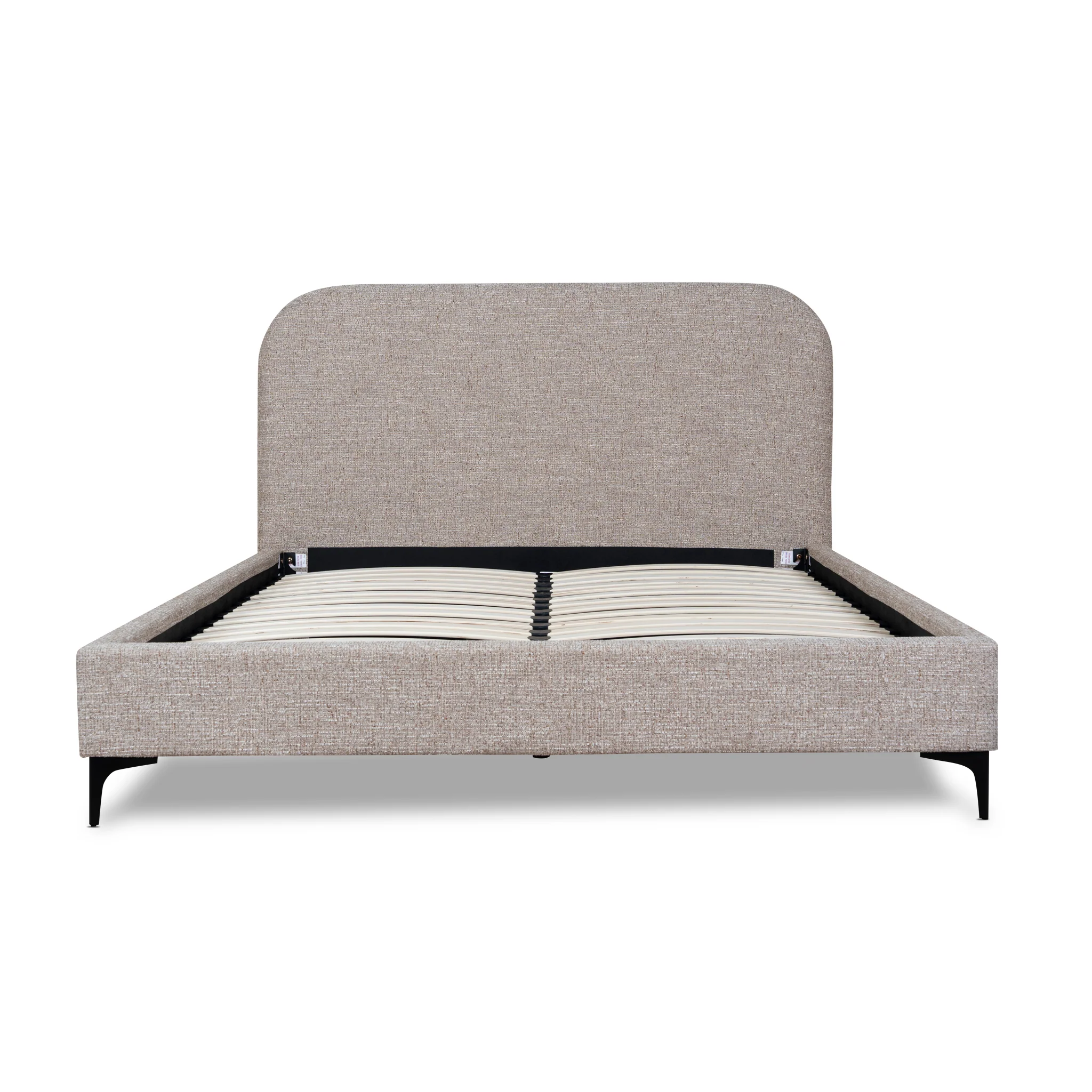 Meredith Queen Bed Frame - Stonish Beige - Image 2