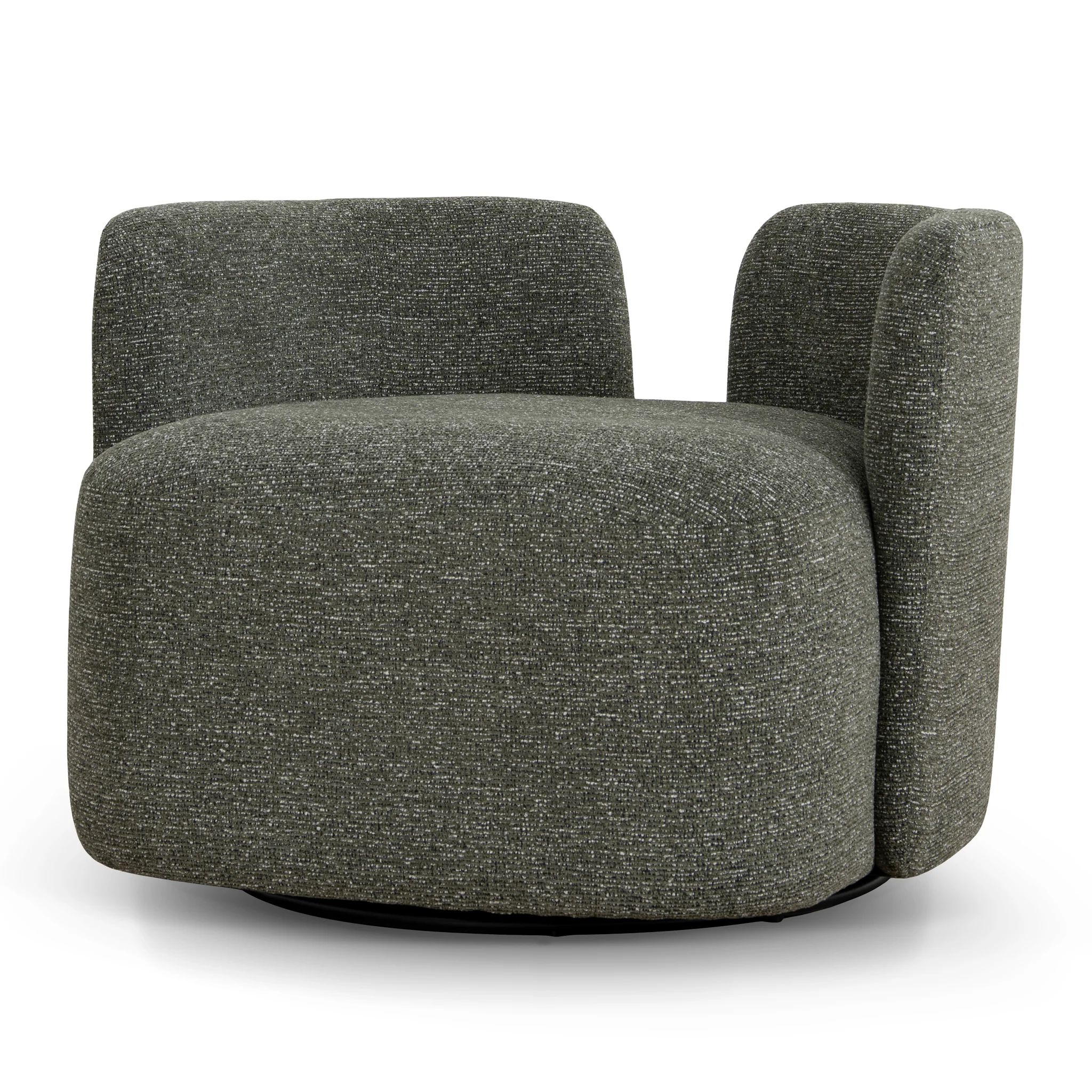 Milo Swivel Armchair - Canopy Green - Image 3