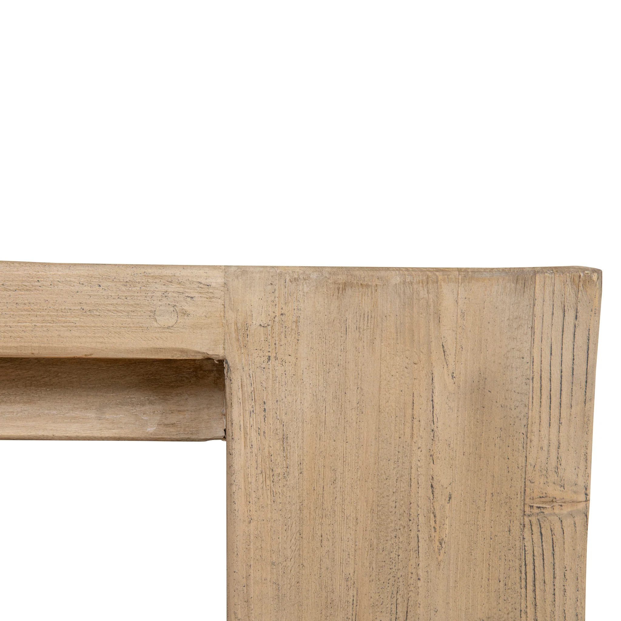 Mirka 1.3m Elm Coffee Table - Natural - Image 10