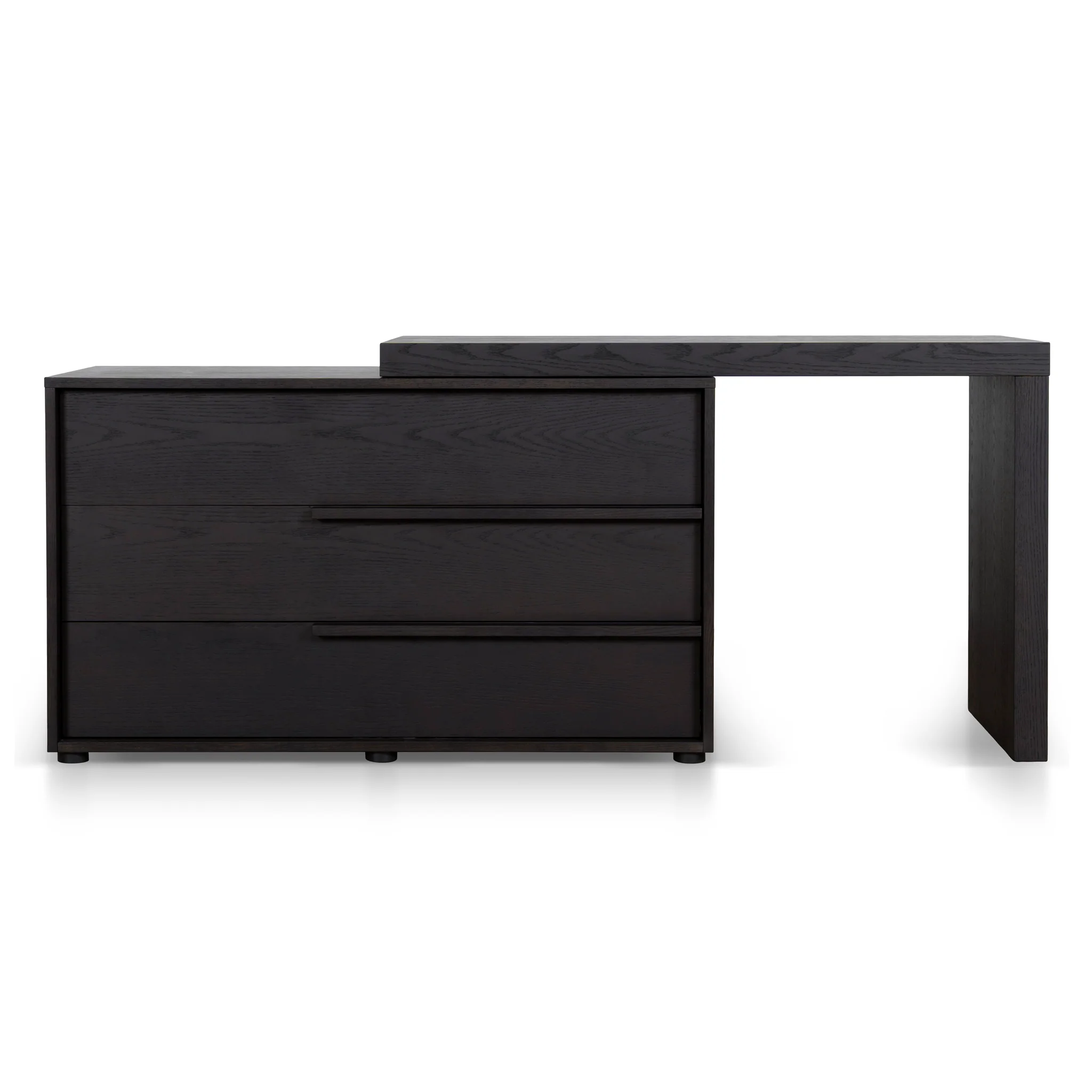 Modo Extendable Dresser Unit - Dark Walnut - Image 2