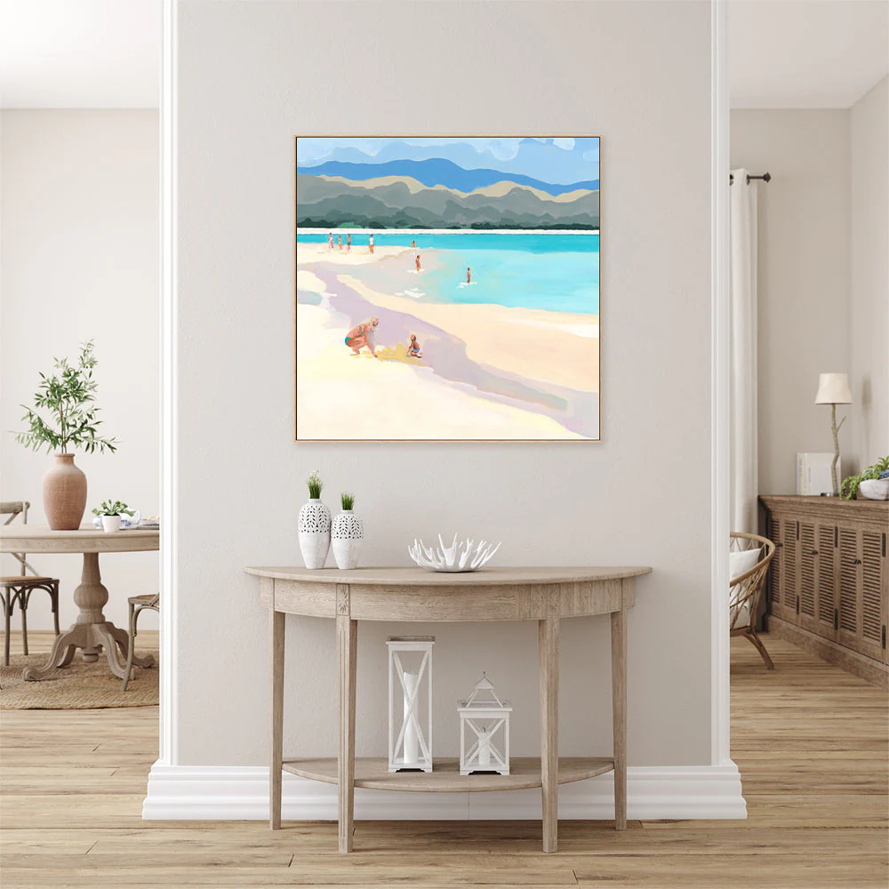 Mother And Child At Lanakai Beach, By Meredith Howse - Image 2