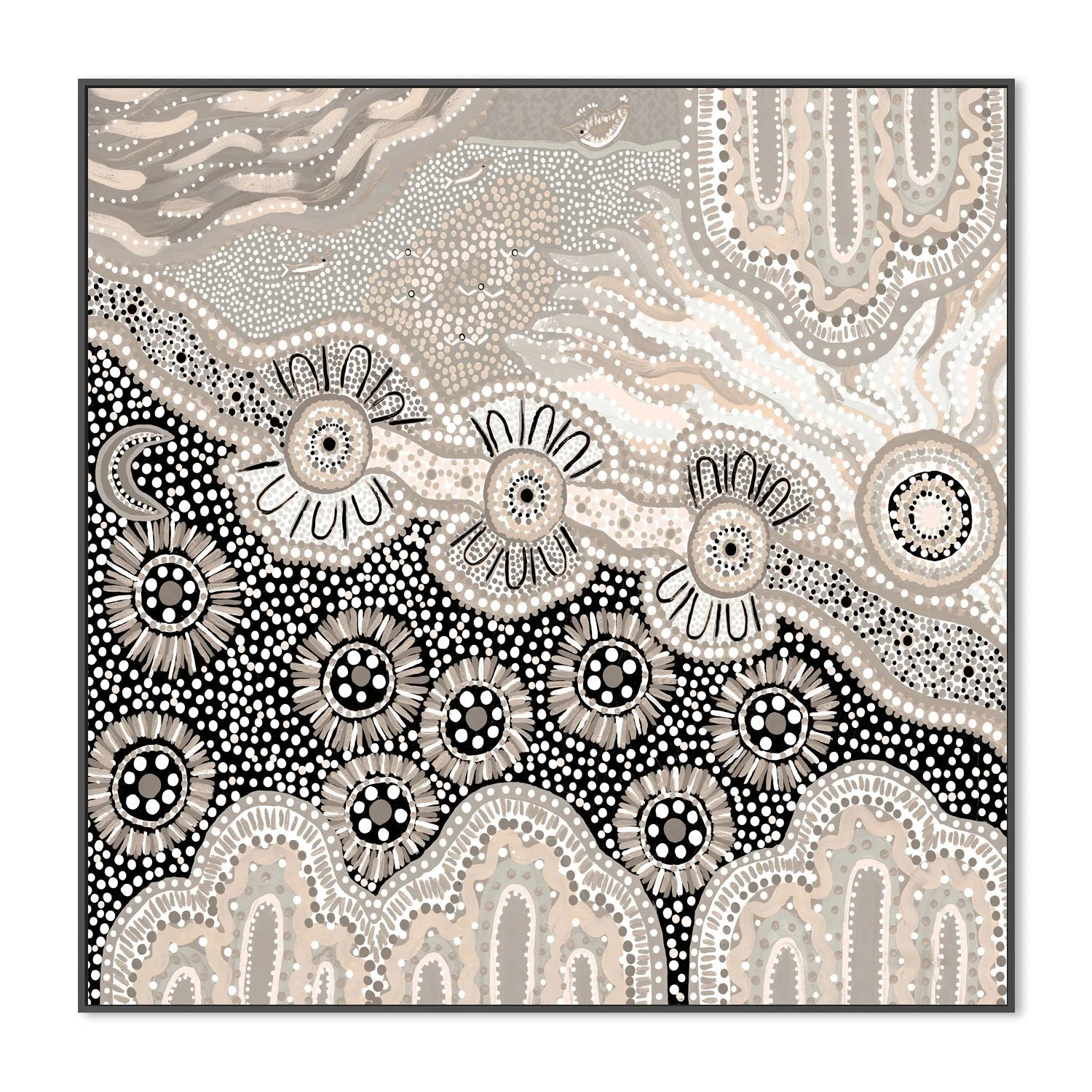 My Country Home, Soft Brown Tones - Image 3