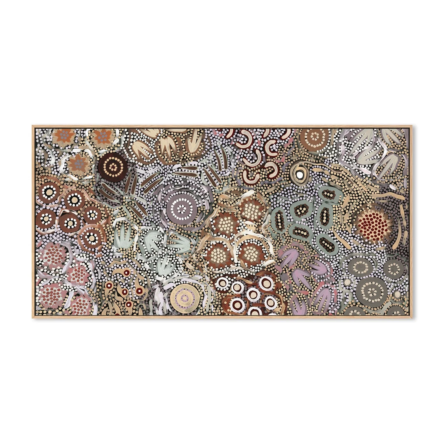 My Great Great Grandmothers Land, Style A, Warm Earthy Tone, By Azeza Possum - Image 4