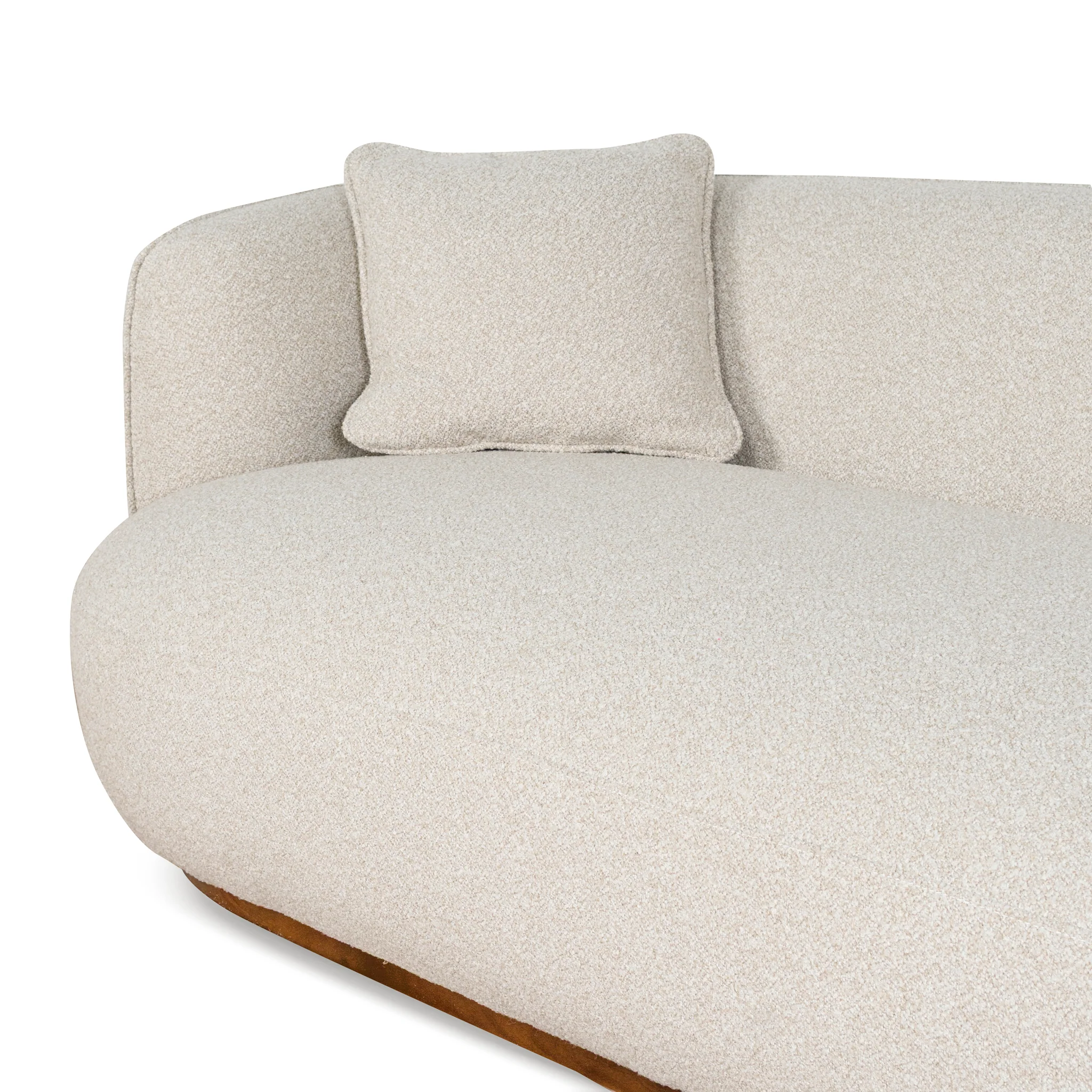 Mylo 3 Seater Sofa - Oatmeal Beige - Last One - Image 8