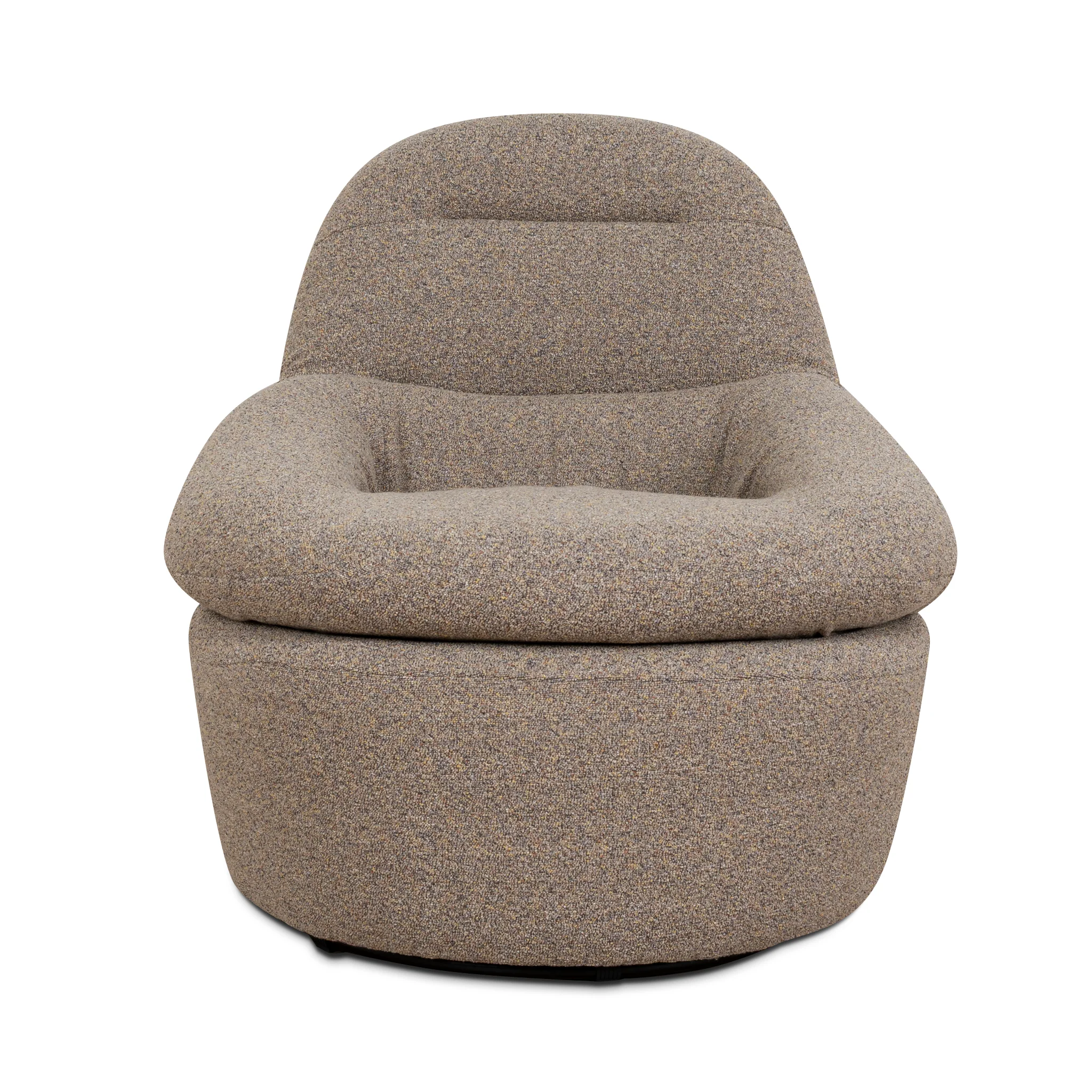 Nalini Swivel Lounge Chair - Granite Boucle - Image 2