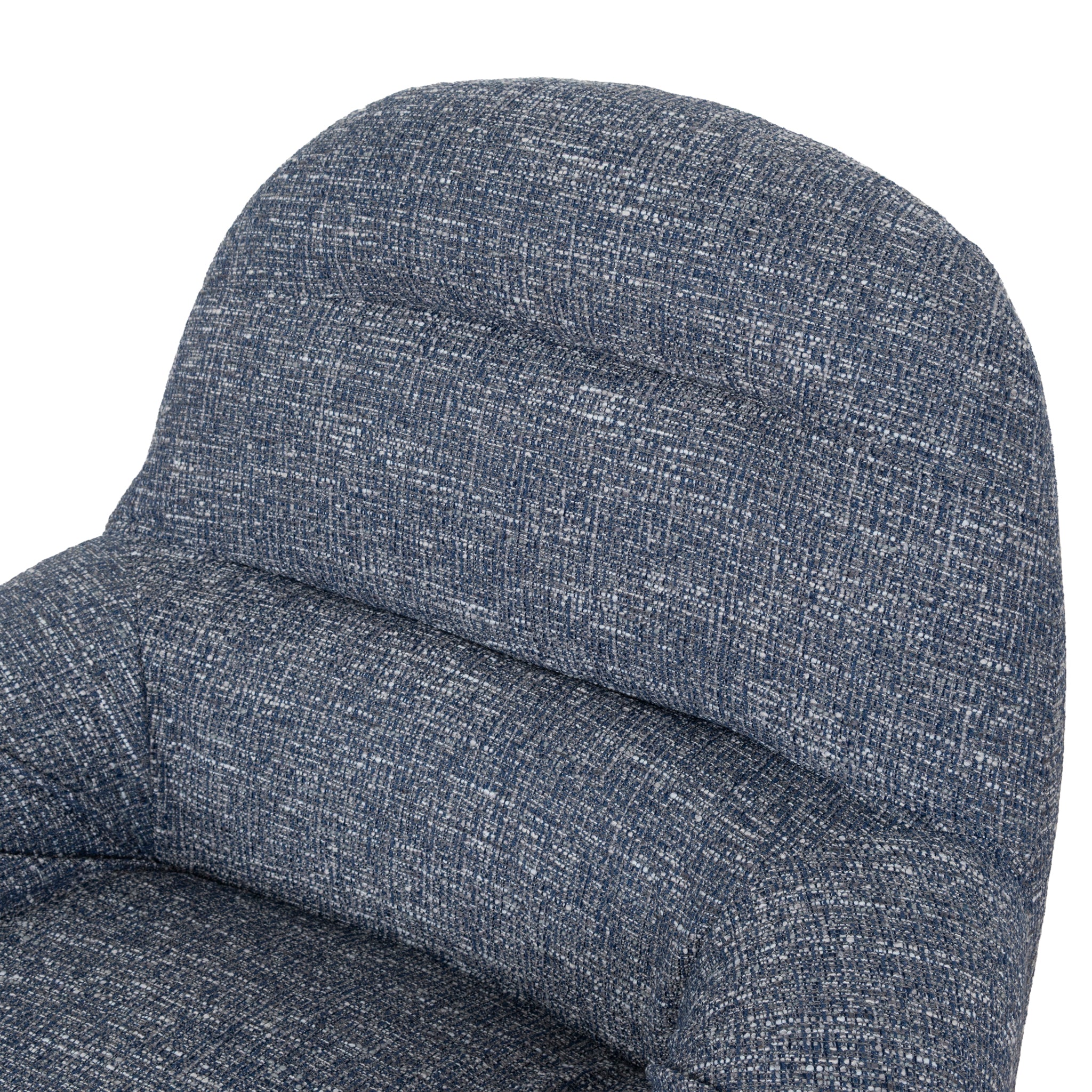 Nalini Swivel Lounge Chair - Prussian Blue - Image 7