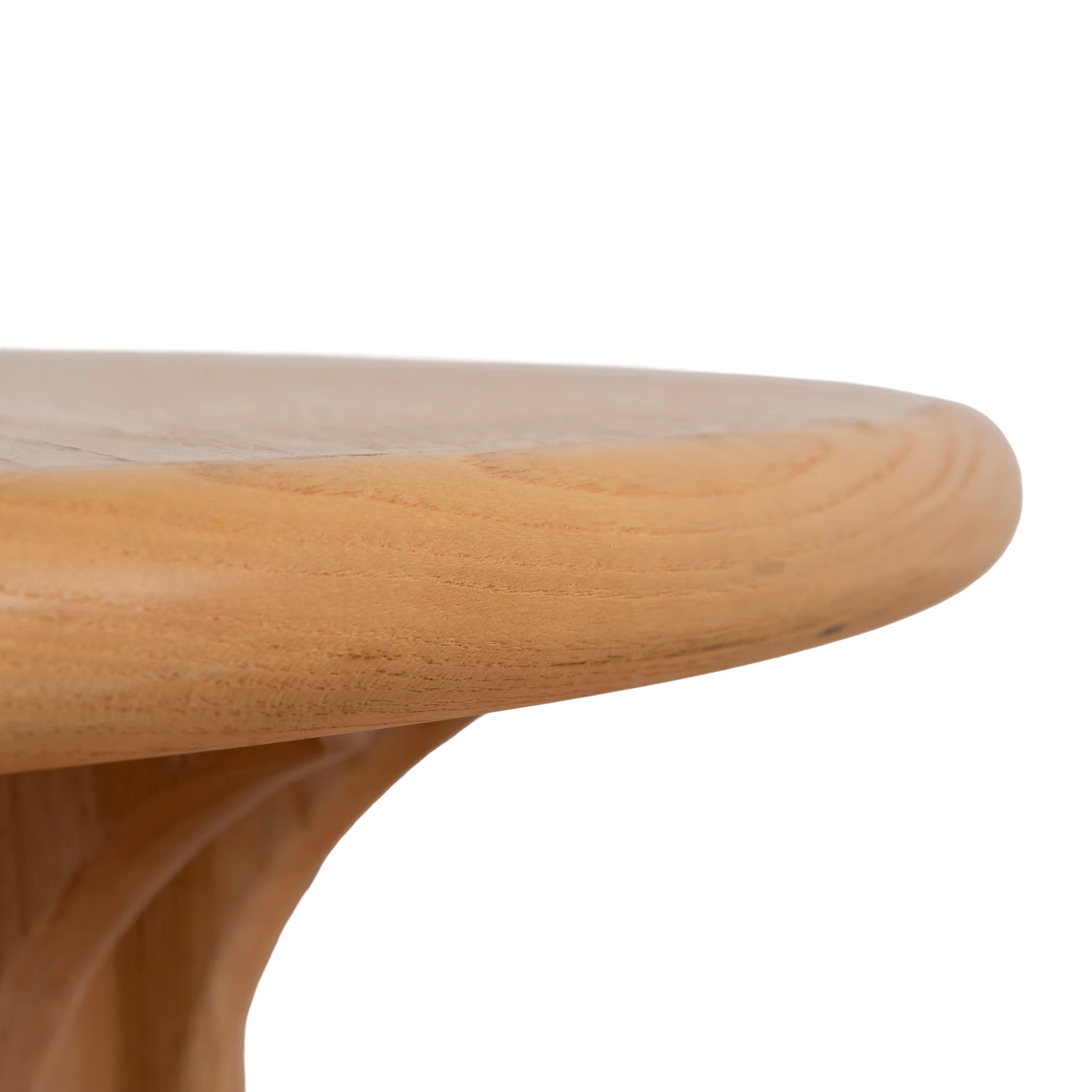 Nereus 90cm Round Coffee Table - Natural - Image 7