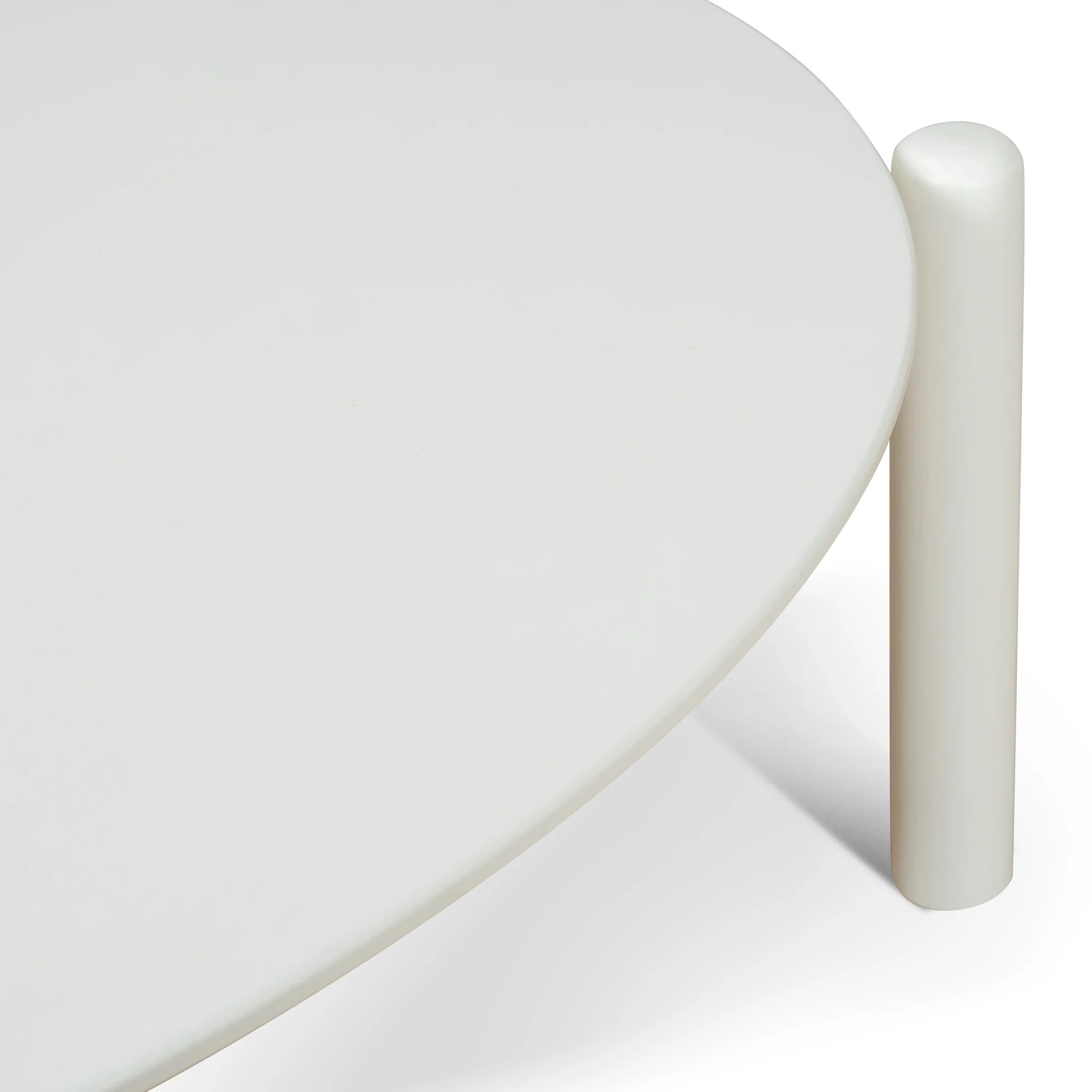 Nest Of Holloway Wooden Round Coffee Table - White - Image 8