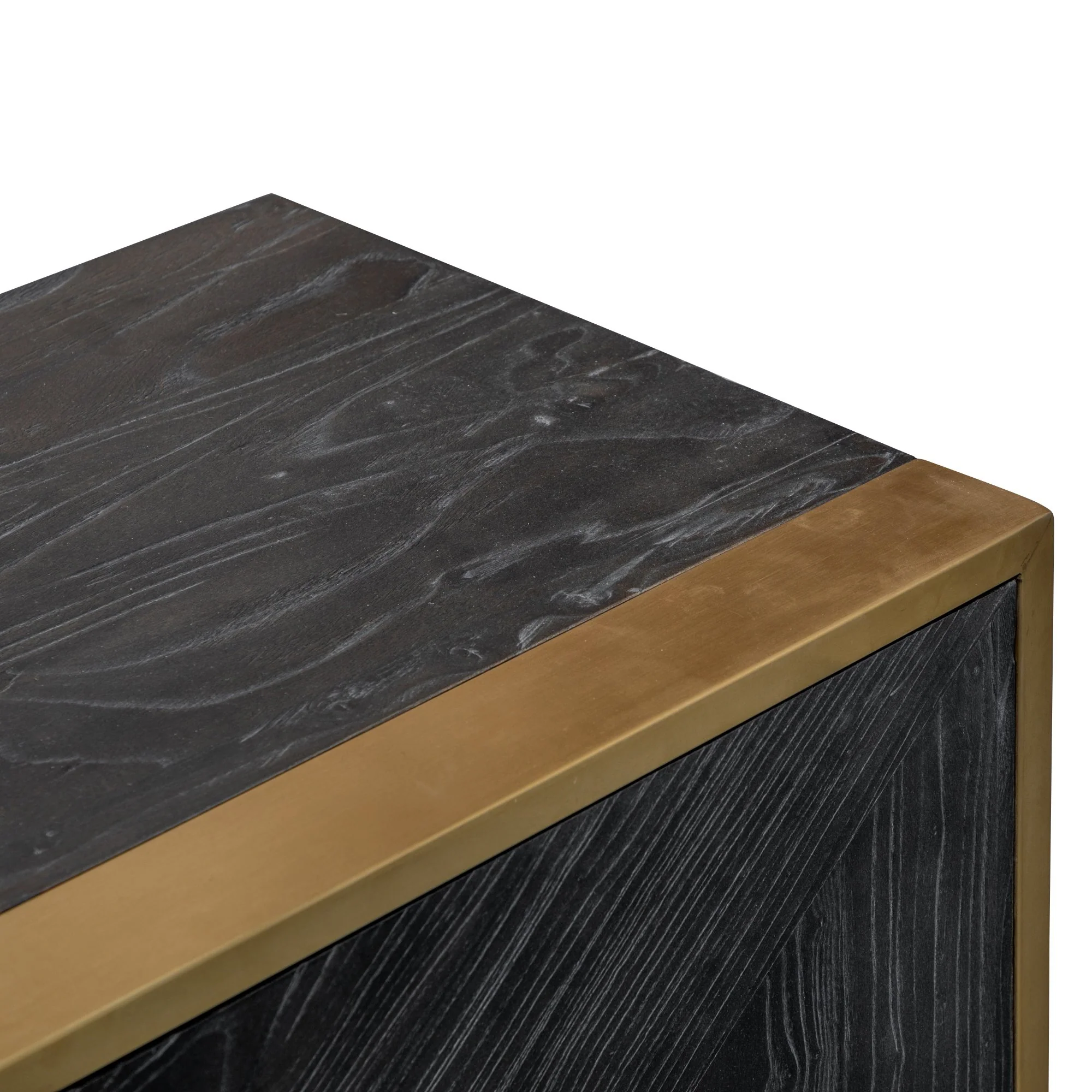 Nicole 2.2m Wooden TV Entertainment Unit - Black - Last One - Image 10