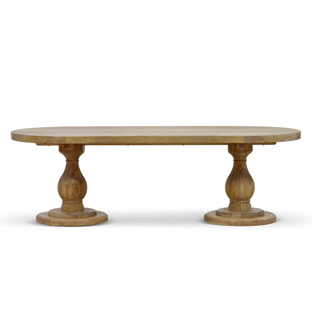 Nihal 2.4m Dining Table - Natural - Image 18