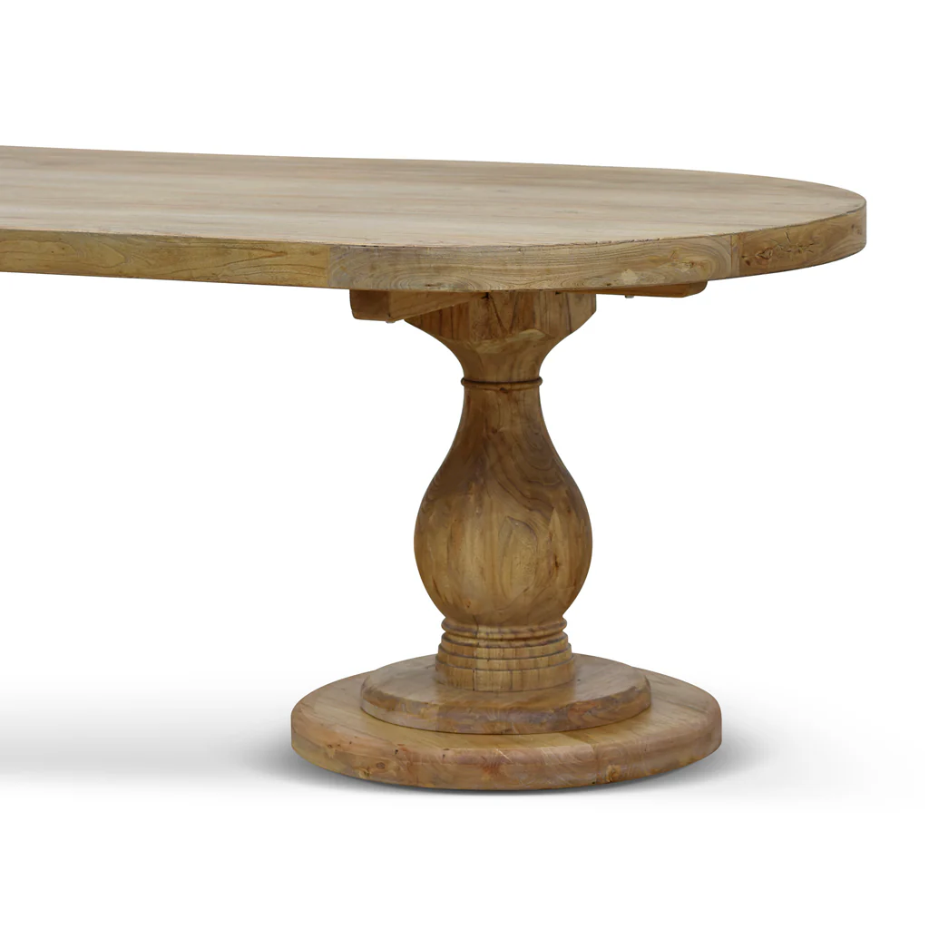 Nihal 2.4m Dining Table - Natural - Image 36