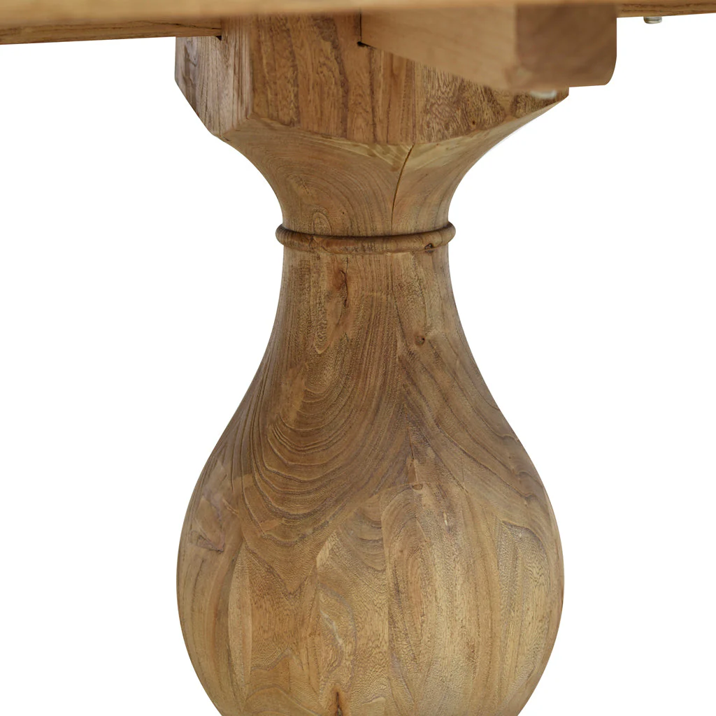 Nihal 2.4m Dining Table - Natural - Image 6