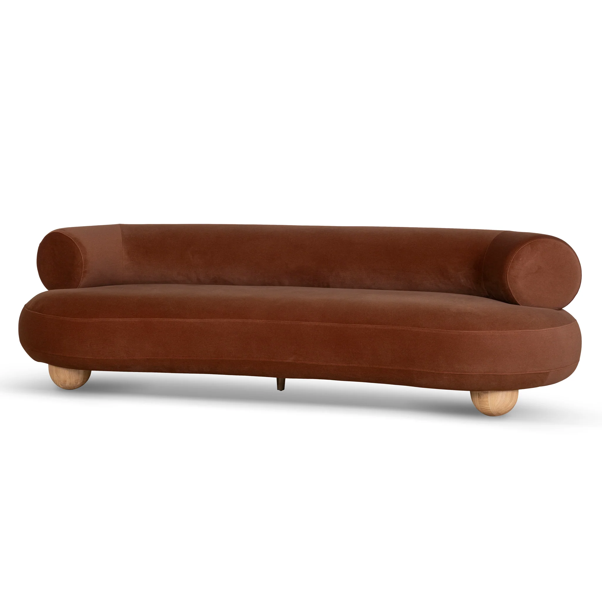 Nimbus 3 Seater Sofa - Red Bronze - Image 3