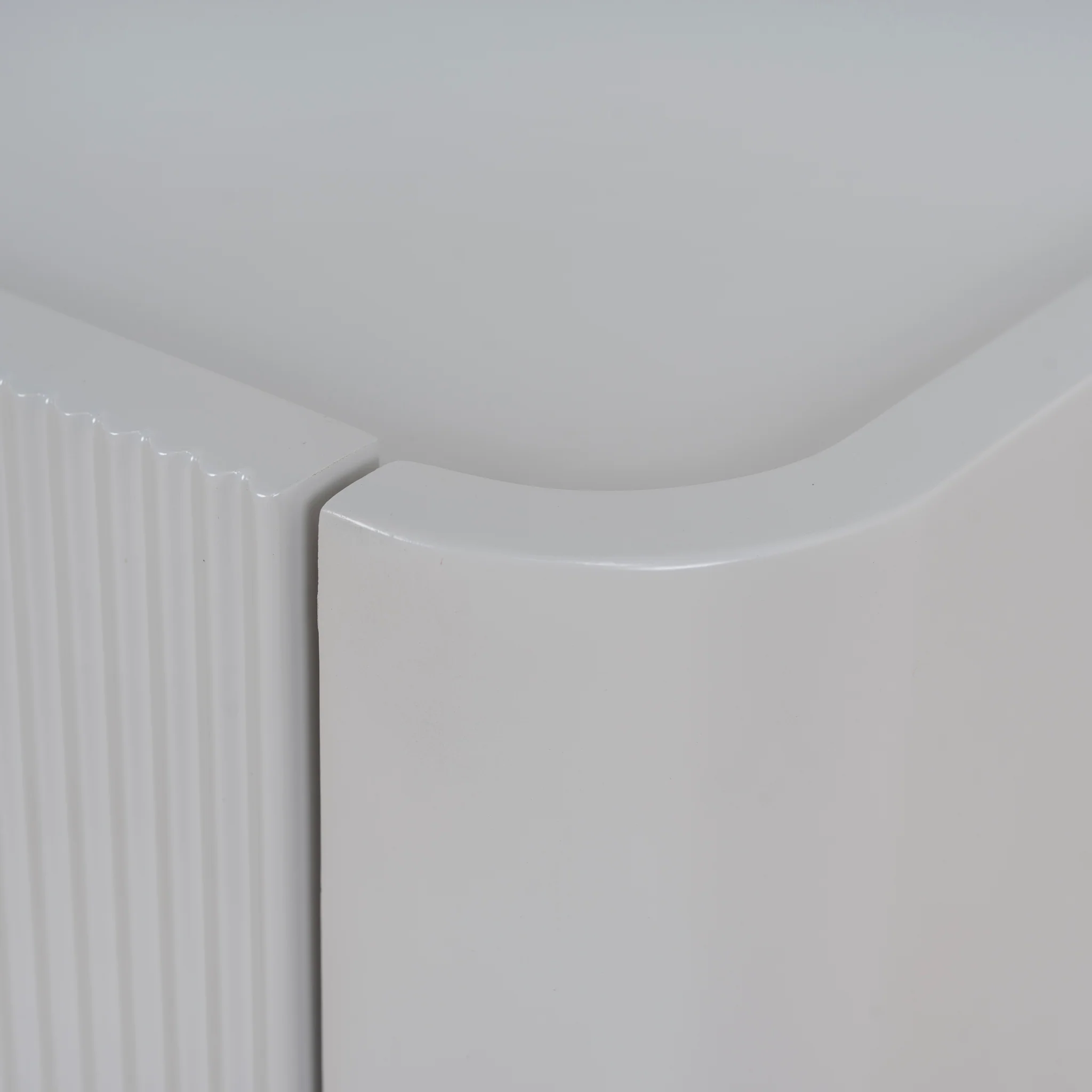 Nuvira Bedside Table - Warm Grey - Image 8