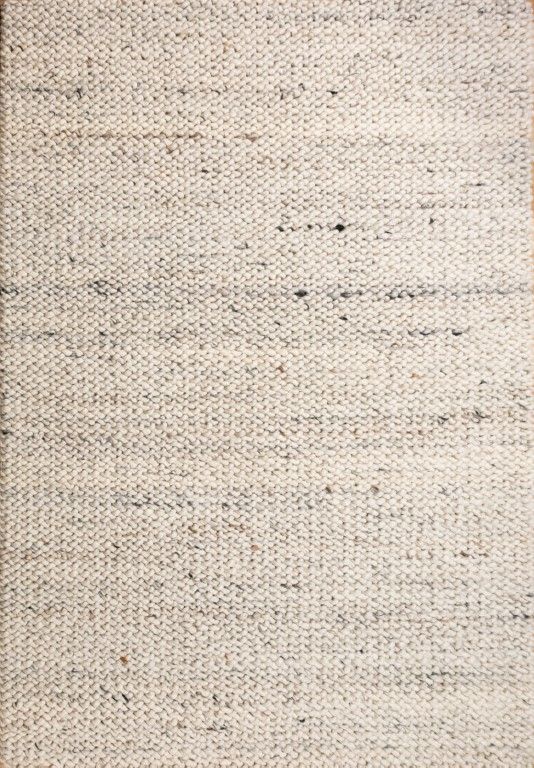 Ola Wave 400 x 300 cm New Zealand Wool Rug - Speckled Grey