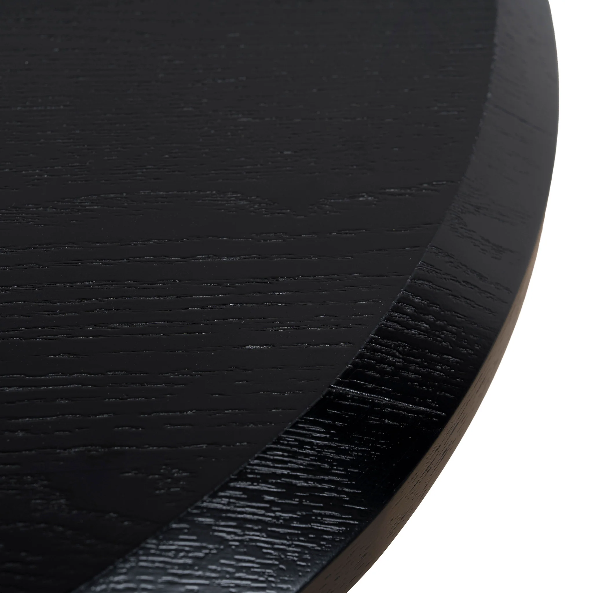 Olanta 2.1m Oval Dining Table - Full Black - Image 8