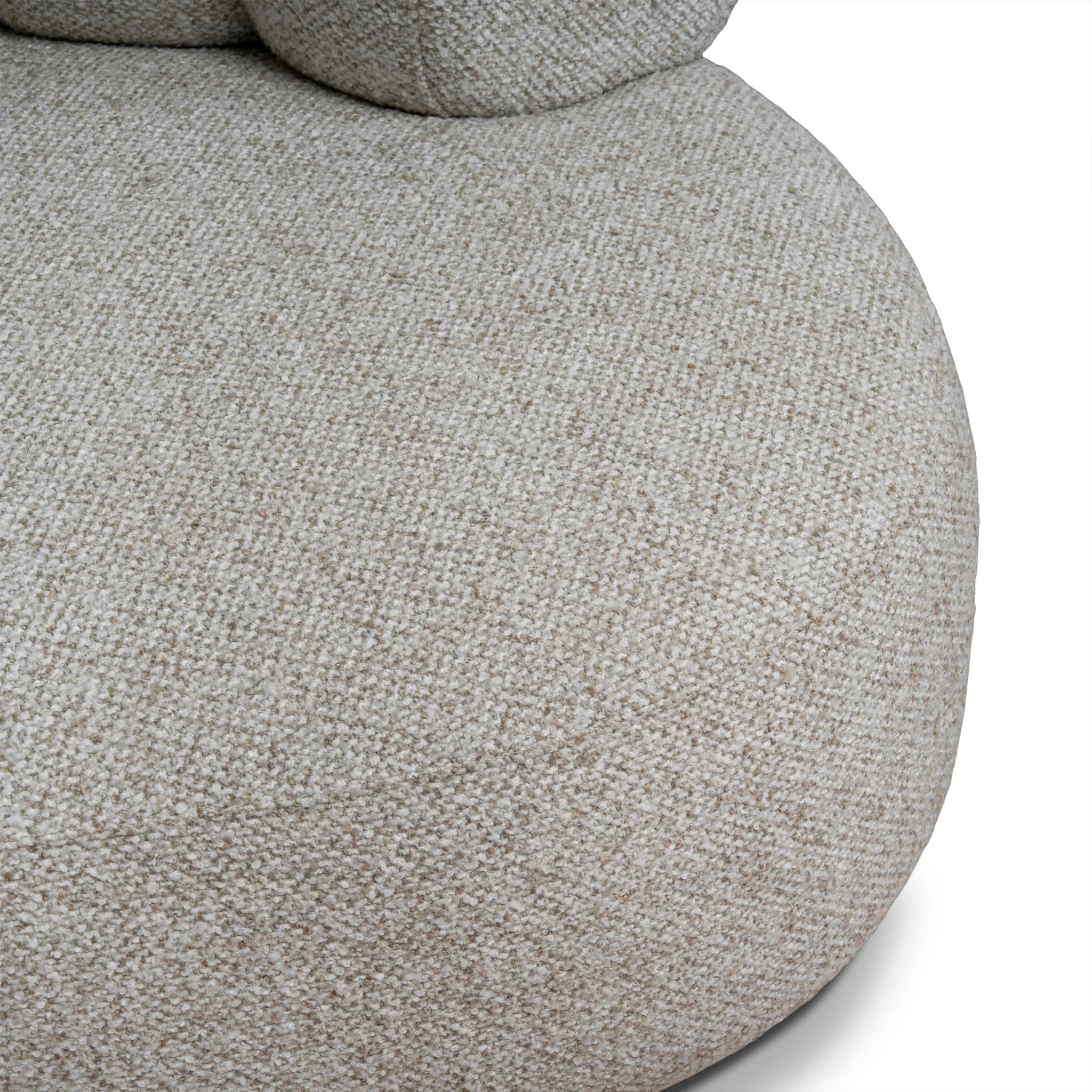 Opaline 3 Seater Sofa - Turtledove Grey - Image 13