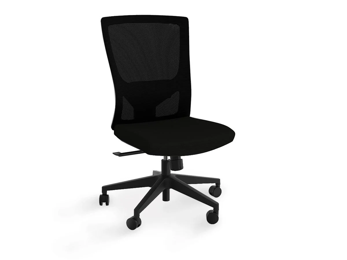 Optic Mesh Ergonomic Office Chair - Black