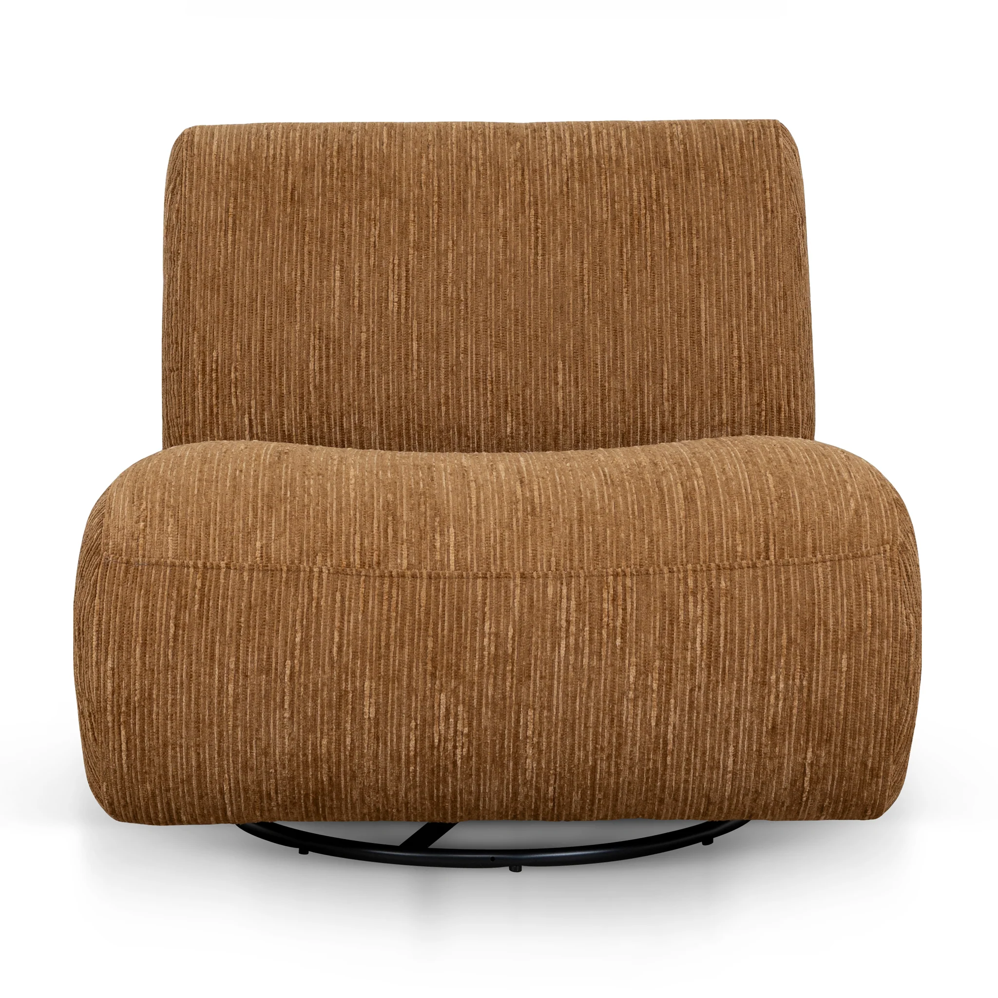 Opulence Swivel Lounge Chair - Honey Gold - Image 2