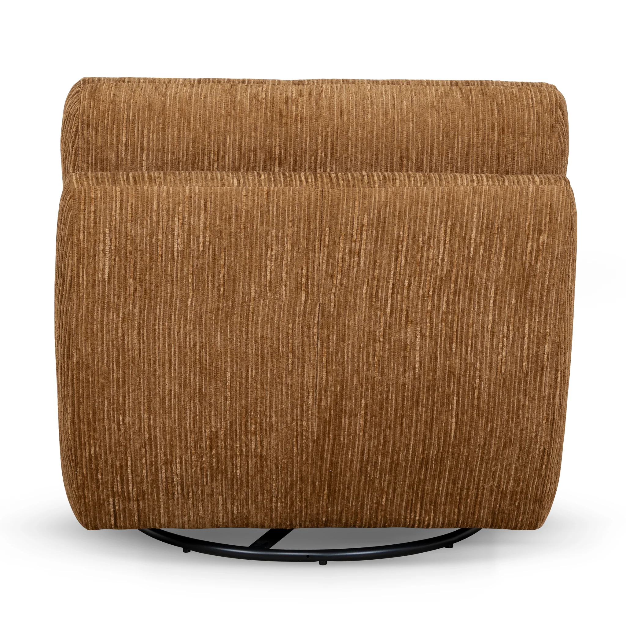 Opulence Swivel Lounge Chair - Honey Gold - Image 5