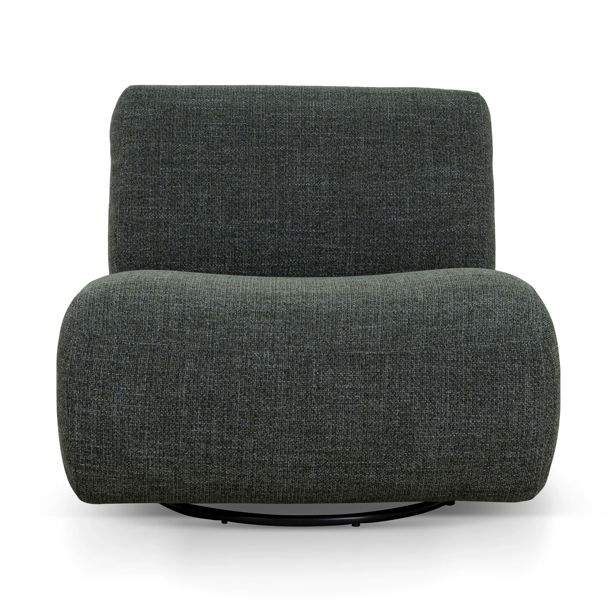 Opulence Swivel Lounge Chair - Moss Green - Image 4