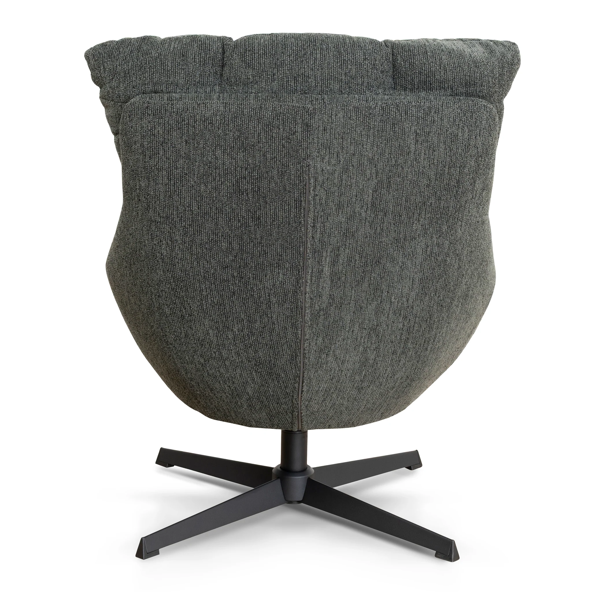 Orion Swivel Armchair - Dark Fern Green - Image 5