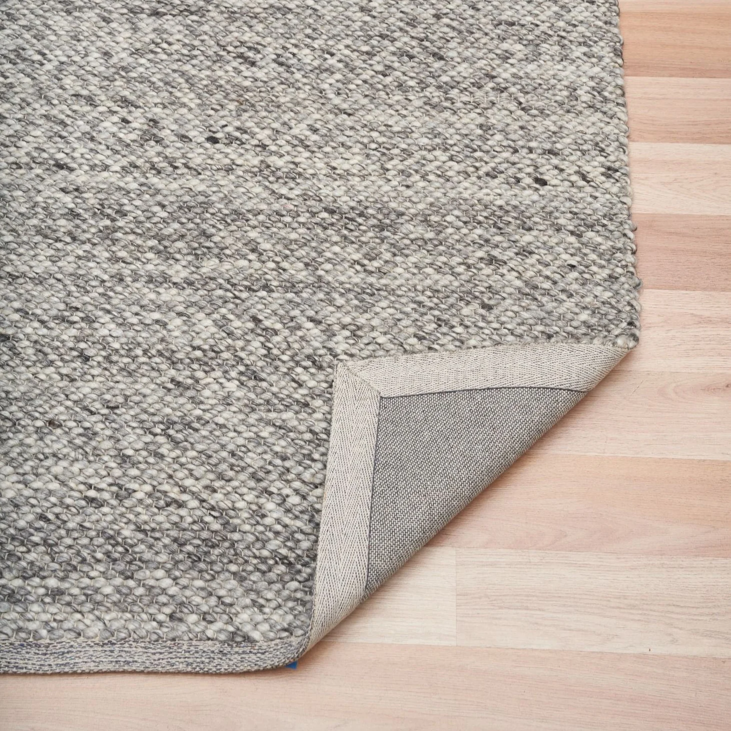 Parker New Zealand Wool Rug - Dark Grey - Image 3