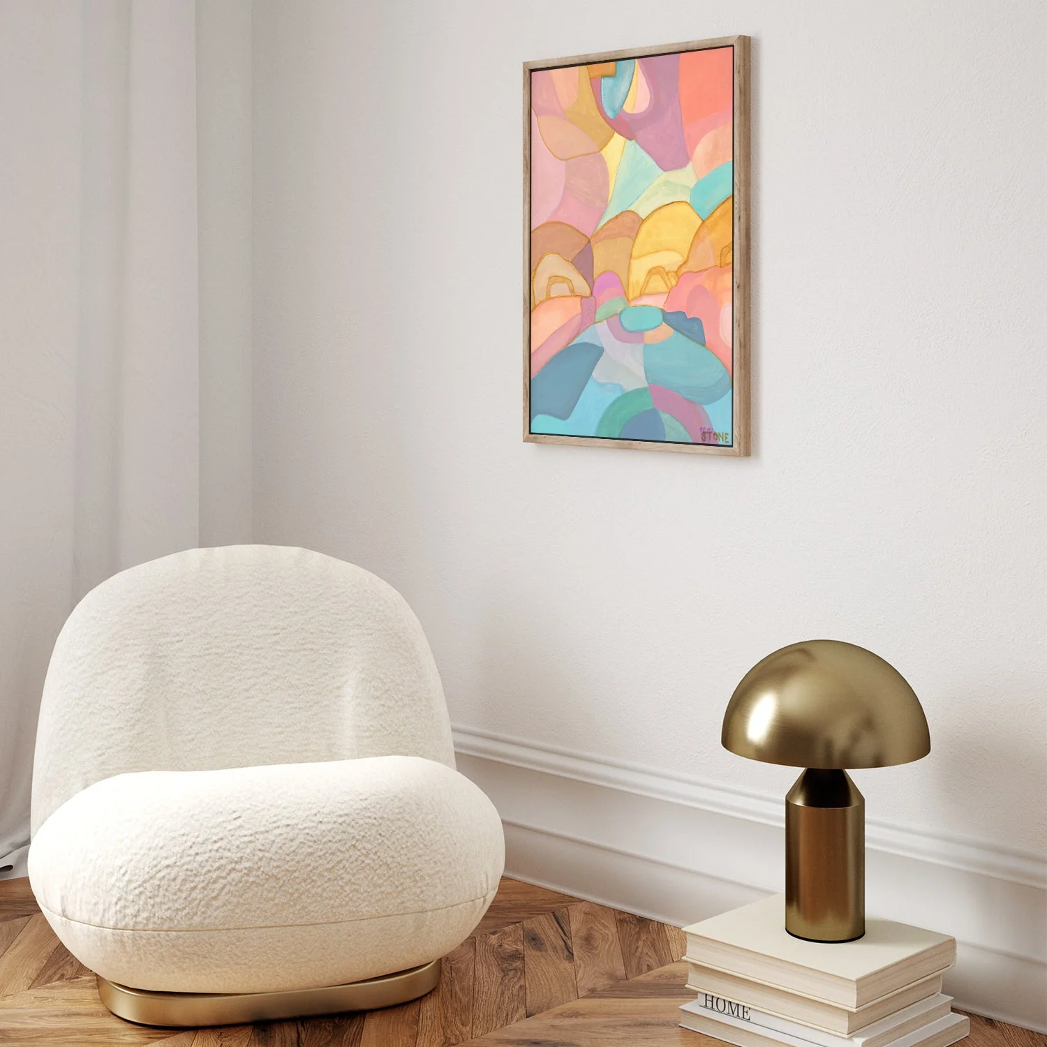 Pastel Patchwork, By Belinda Stone - Image 2