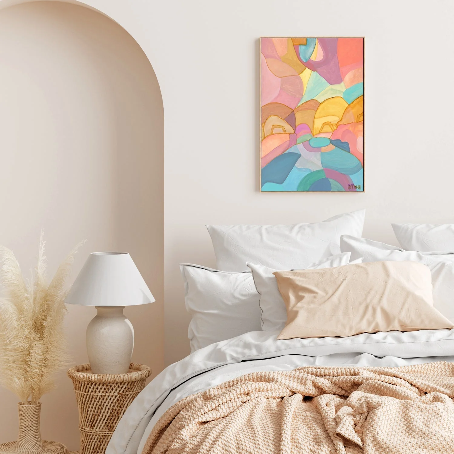 Pastel Patchwork, By Belinda Stone - Image 3